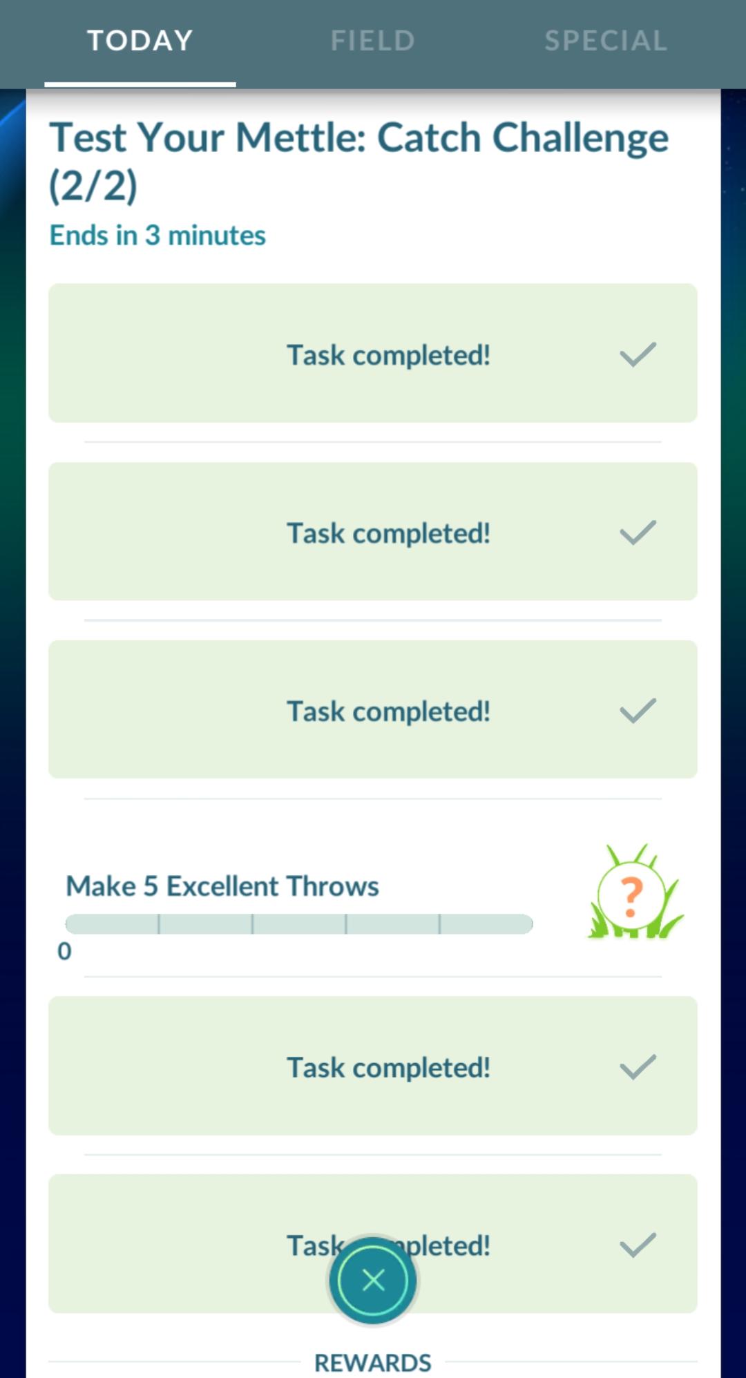 Every time! I ending up throwing an Excellent right after too. r