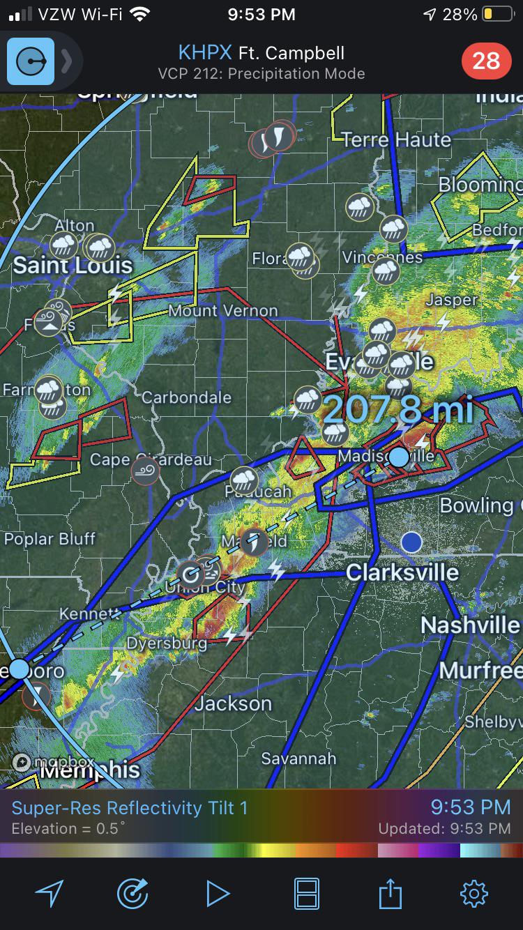 Kentucky Radar Tornadoes Near Frankford