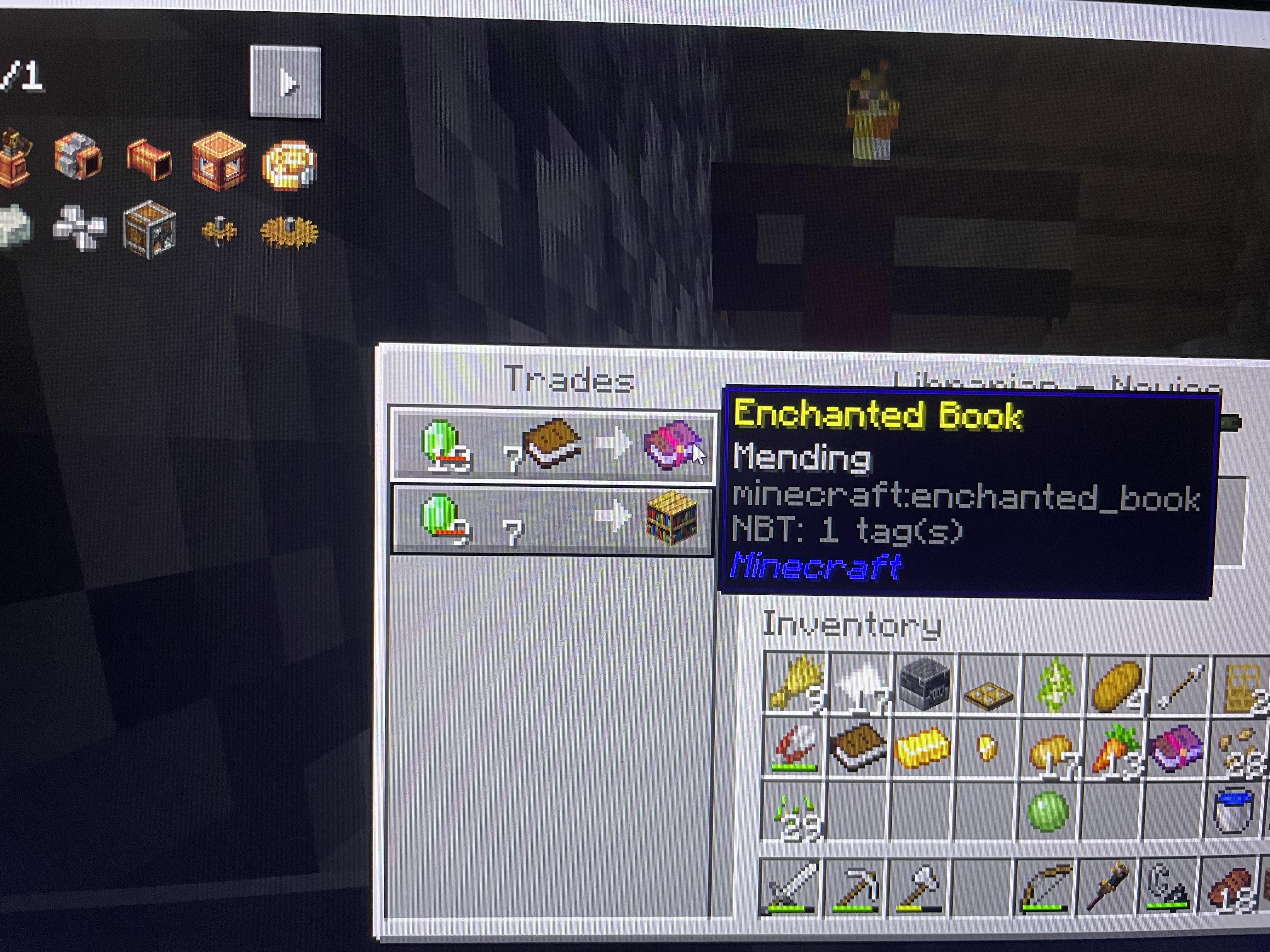 Rolled the cheapest mending book I’ve ever seen! Might try the lottery next! XD r/Minecraft