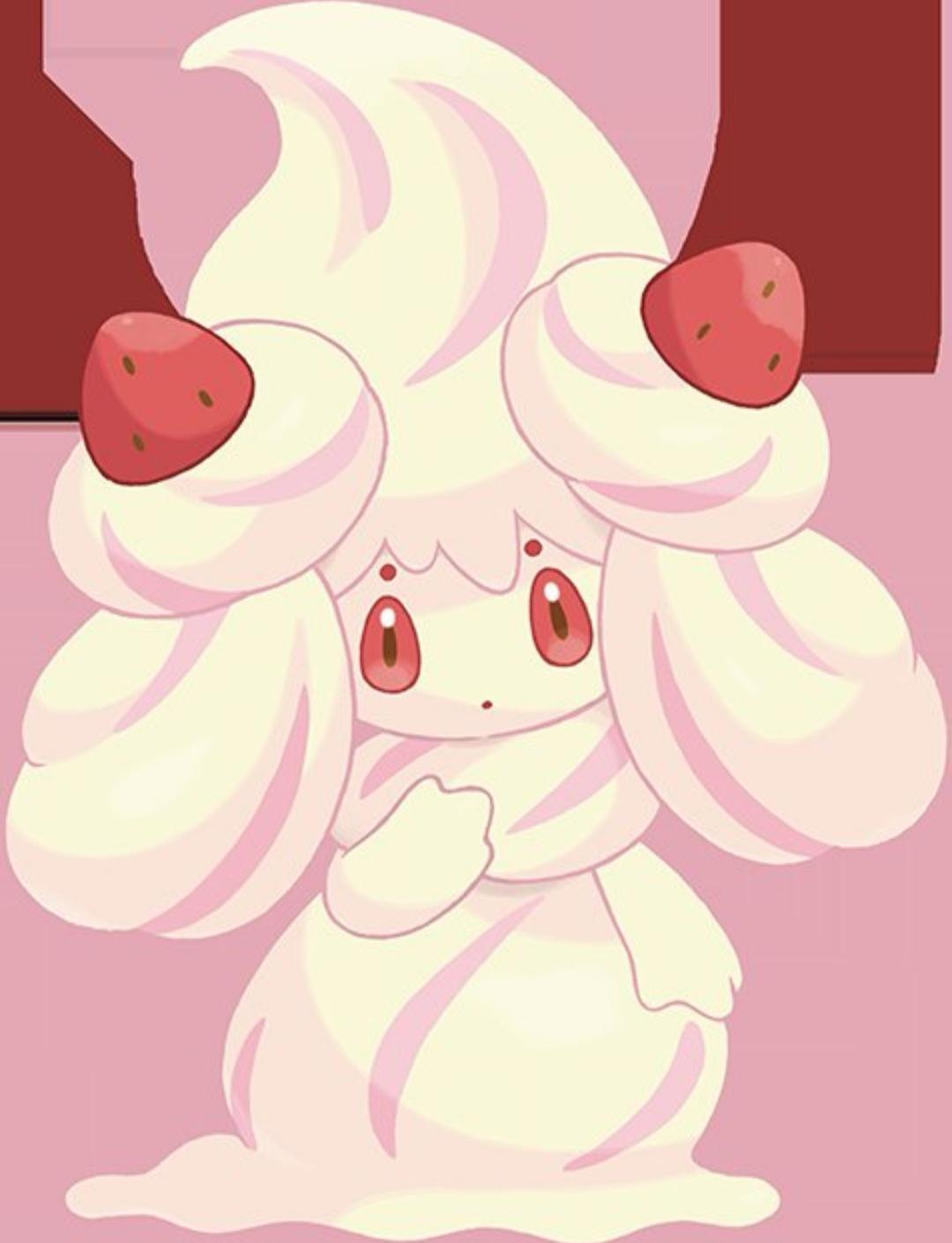 New fairy type Pokemon, Alcremie r/PokemonSwordAndShield