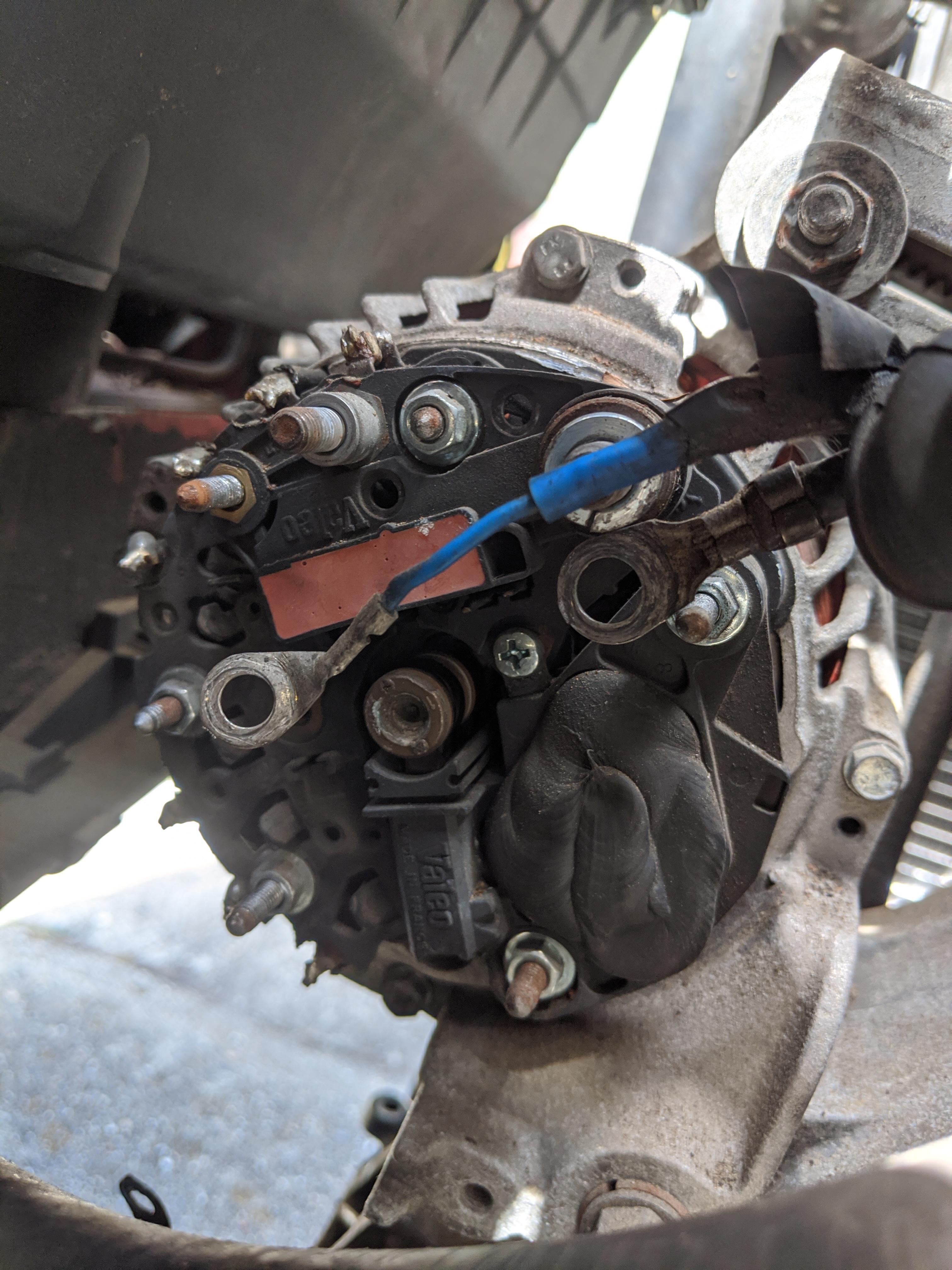 Help with voltage regulator (Valeo Alternator) r/E30