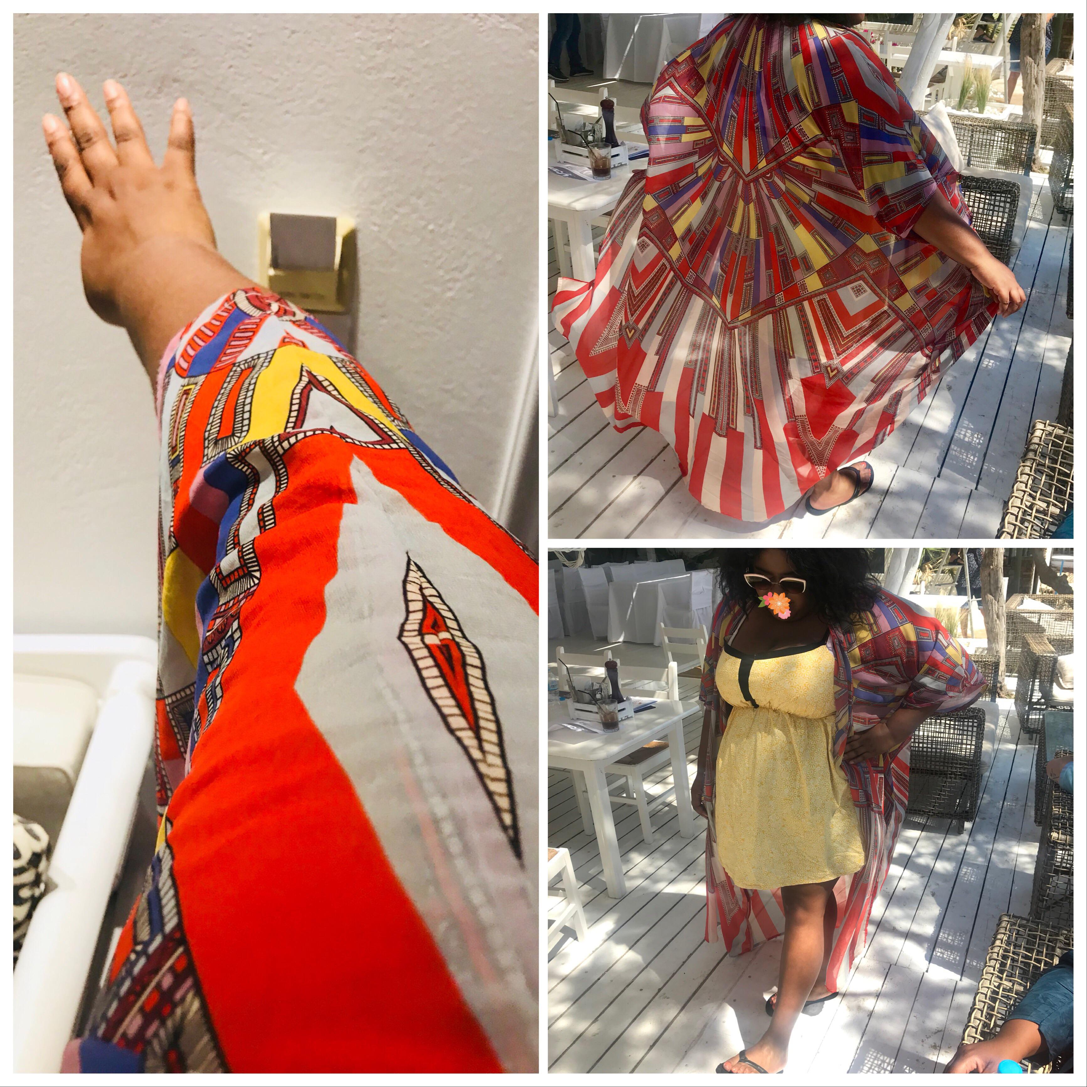 Beach throw and summer dress vacation day 6 r/sewing