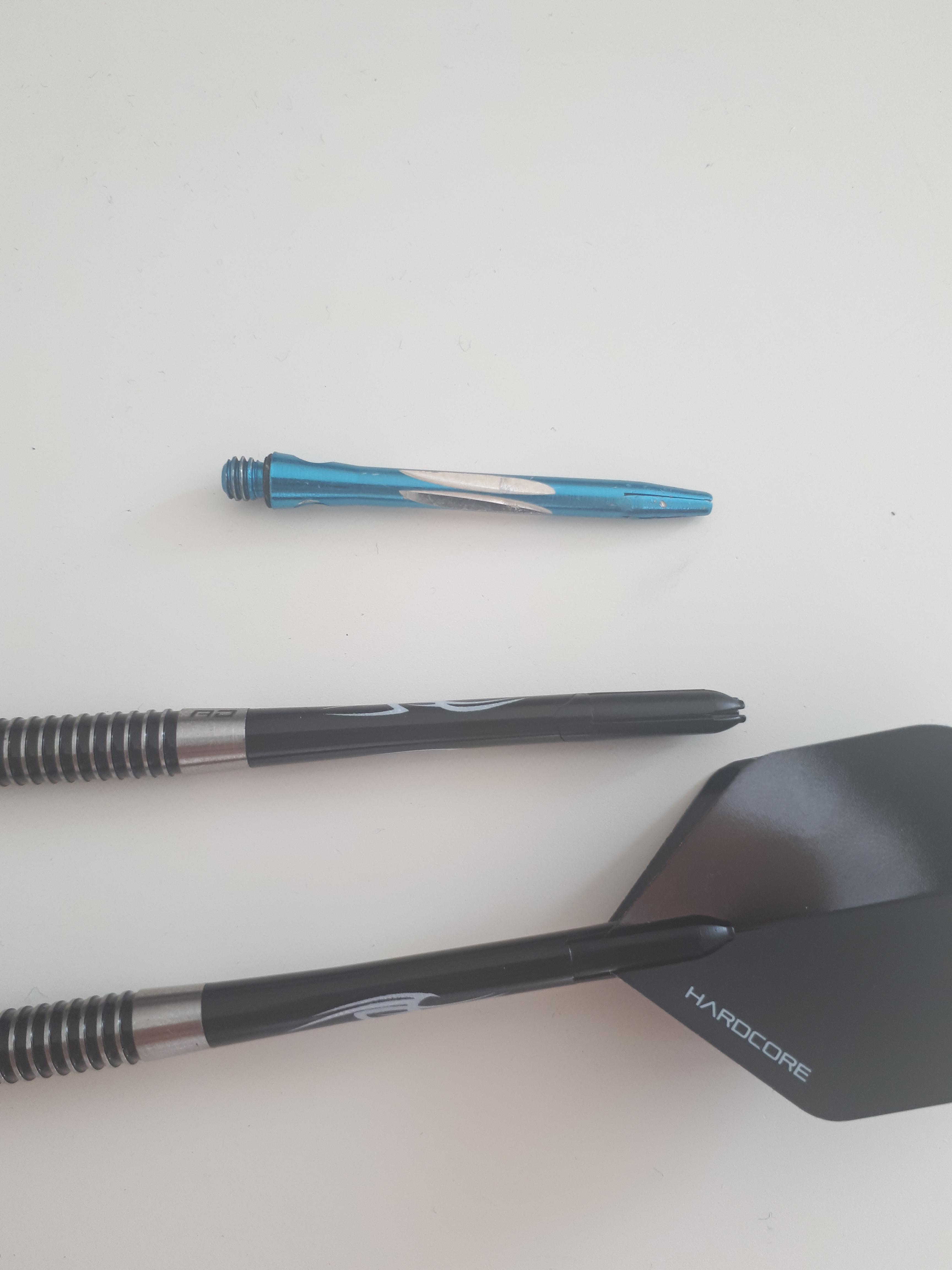 Please help. The flights of my darts keep on falling off this flimsy