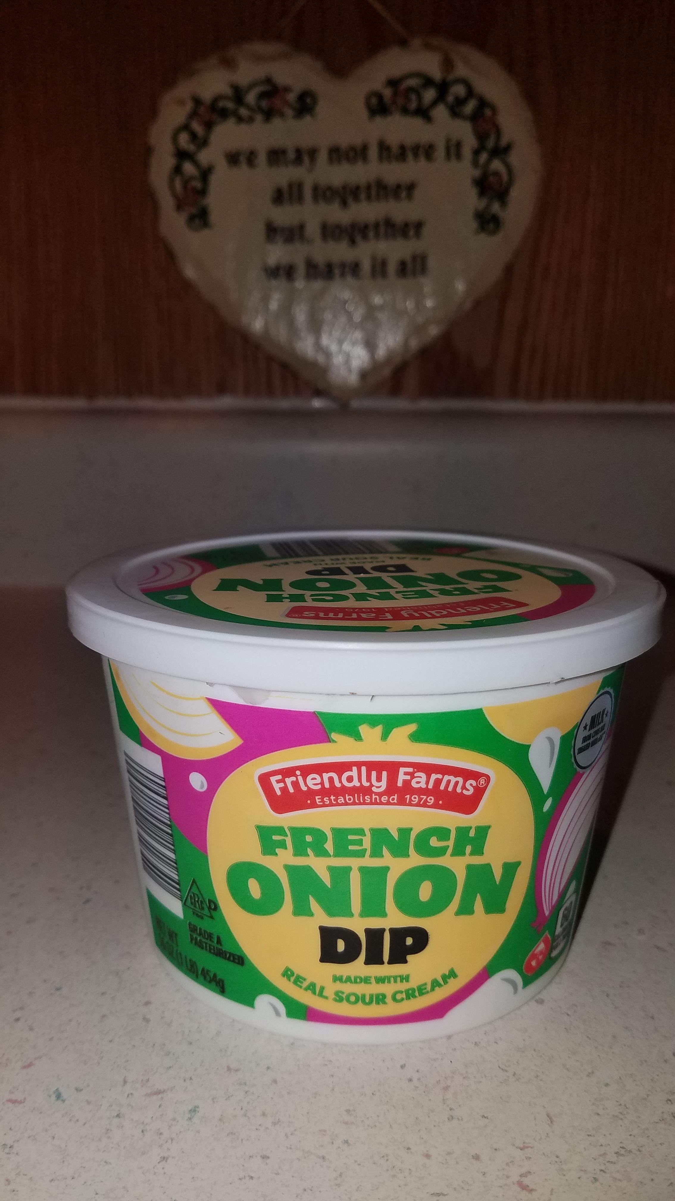 The French Onion dip is amazing for .99 cents r/aldi