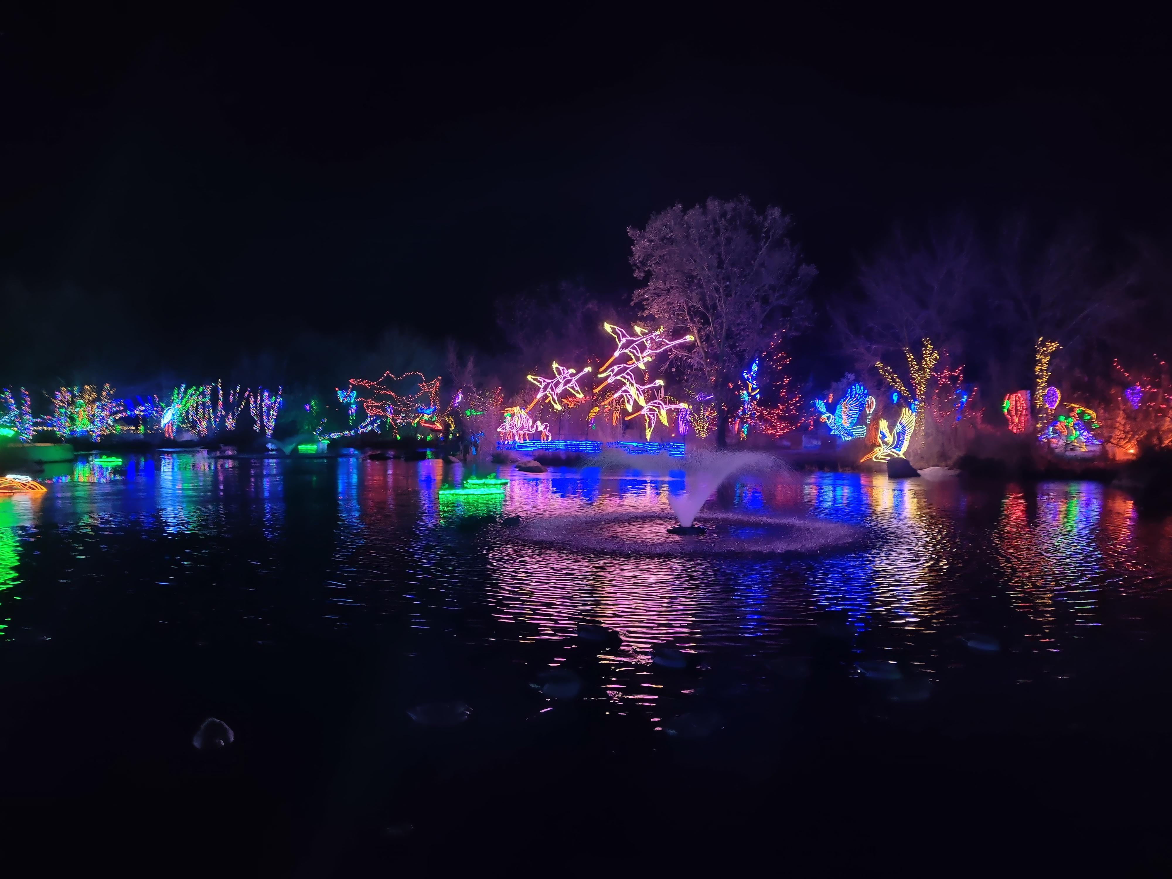 Only water in the river of lights. r/Albuquerque