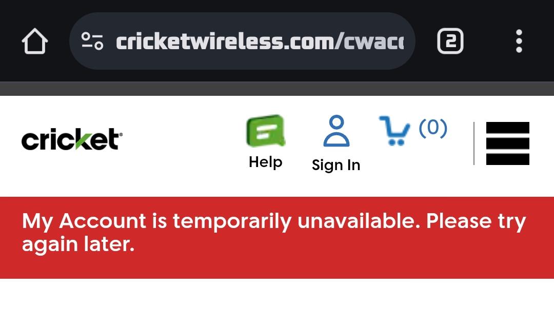 Is there service outage or is it me r/CricketWireless
