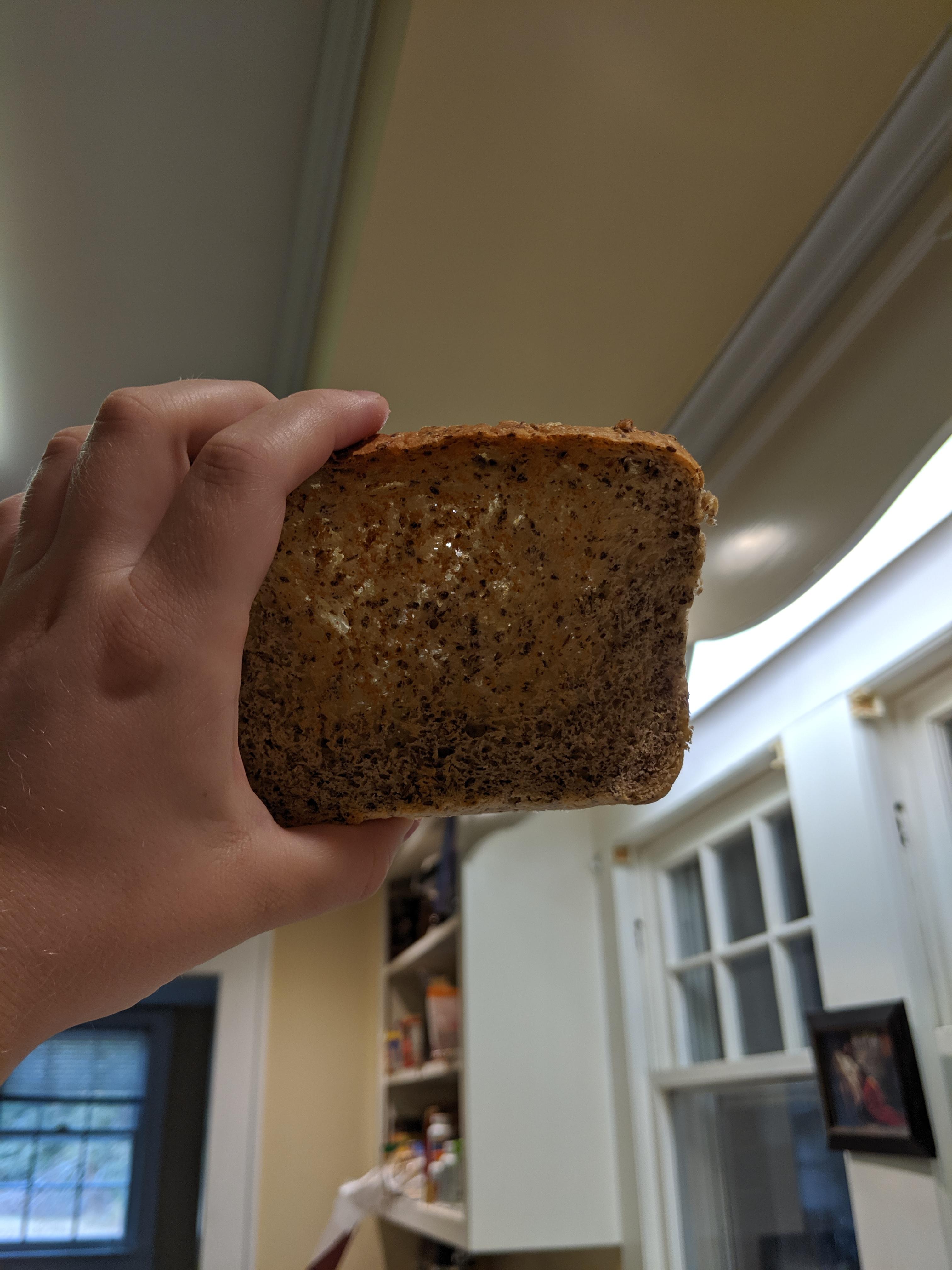 Still new to bread making and first attempt at this recipe. Taste is