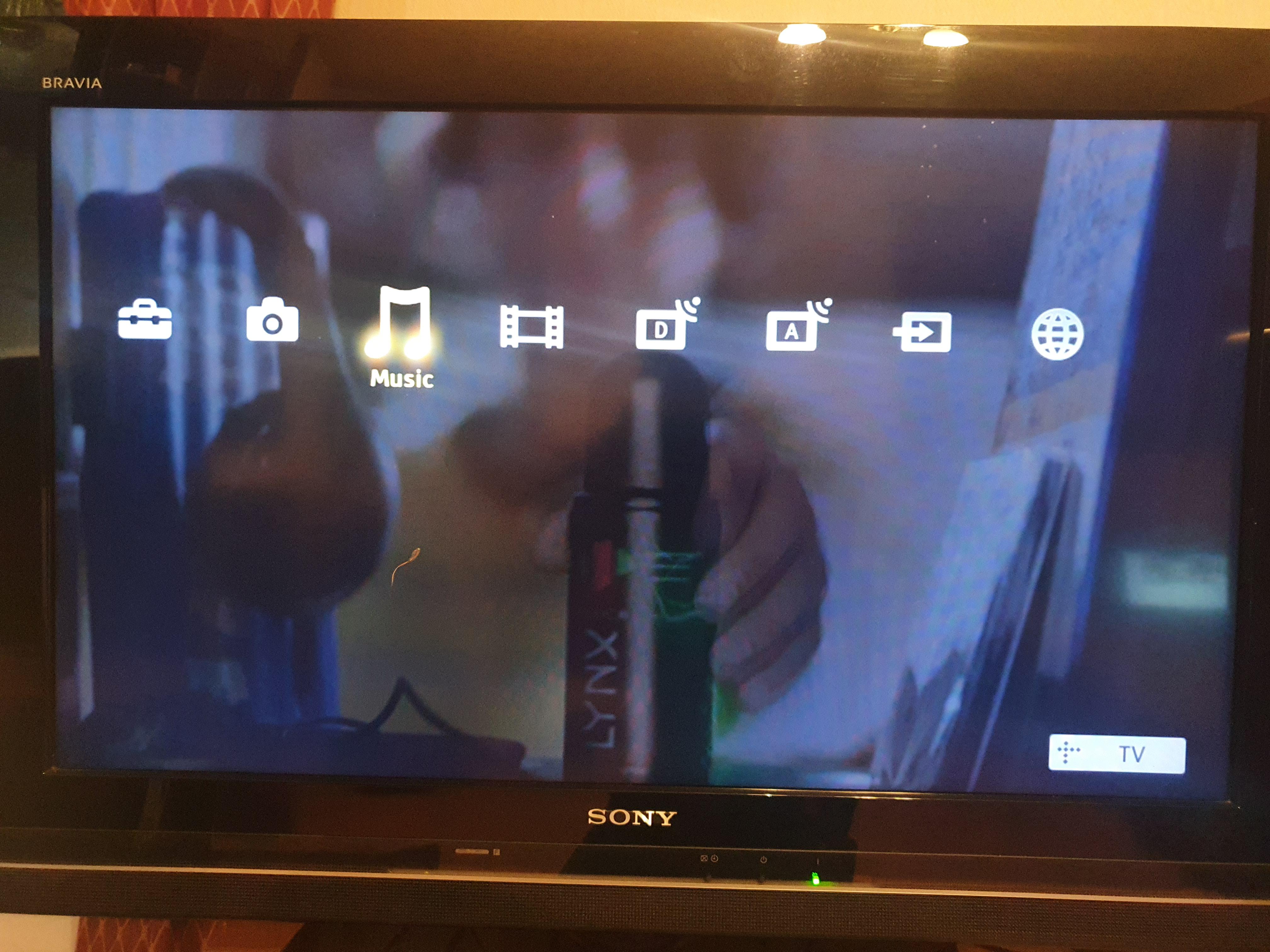 My old Sony TV has the same interactive menu as the PS3 menu. r/playstation