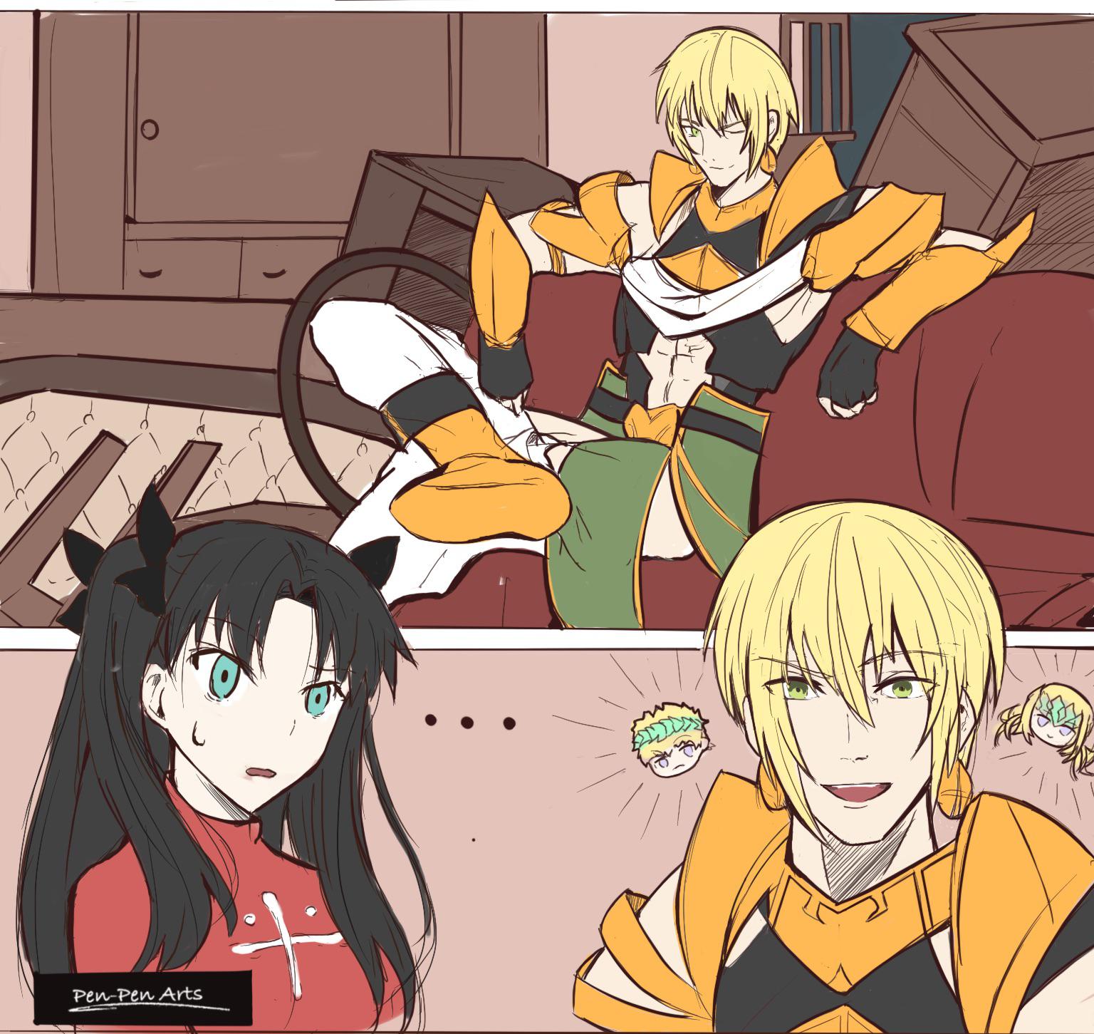 Saber And Gilgamesh Fanfiction