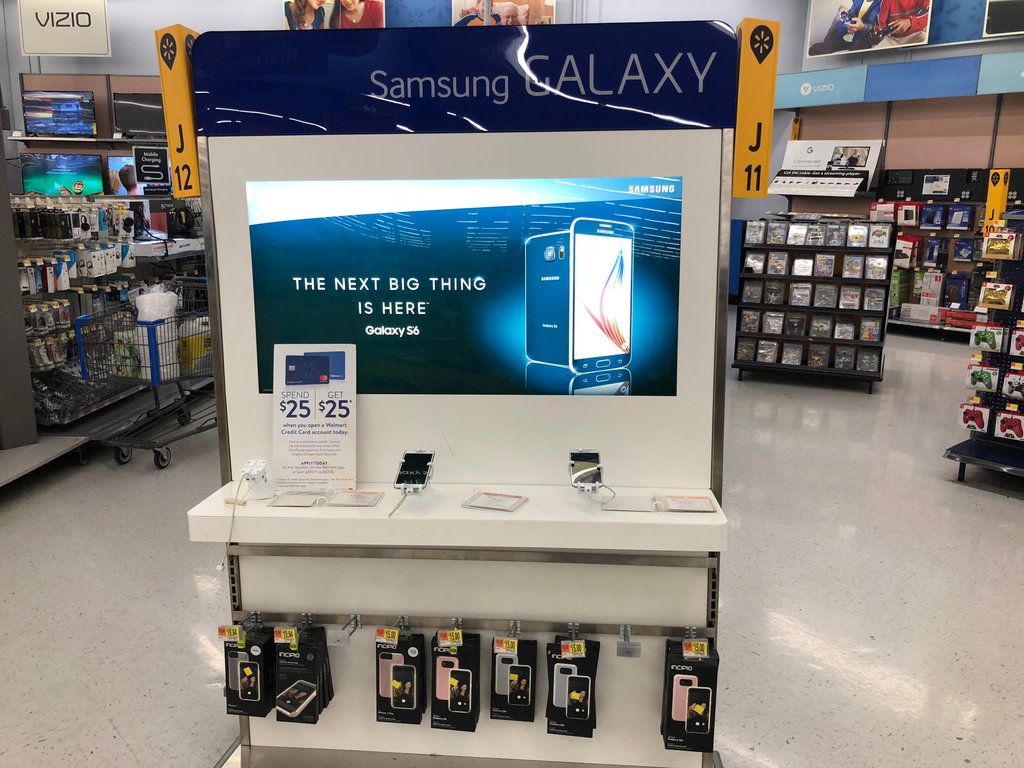 Apparently, Samsung has about this Walmart. r/mildlyinteresting