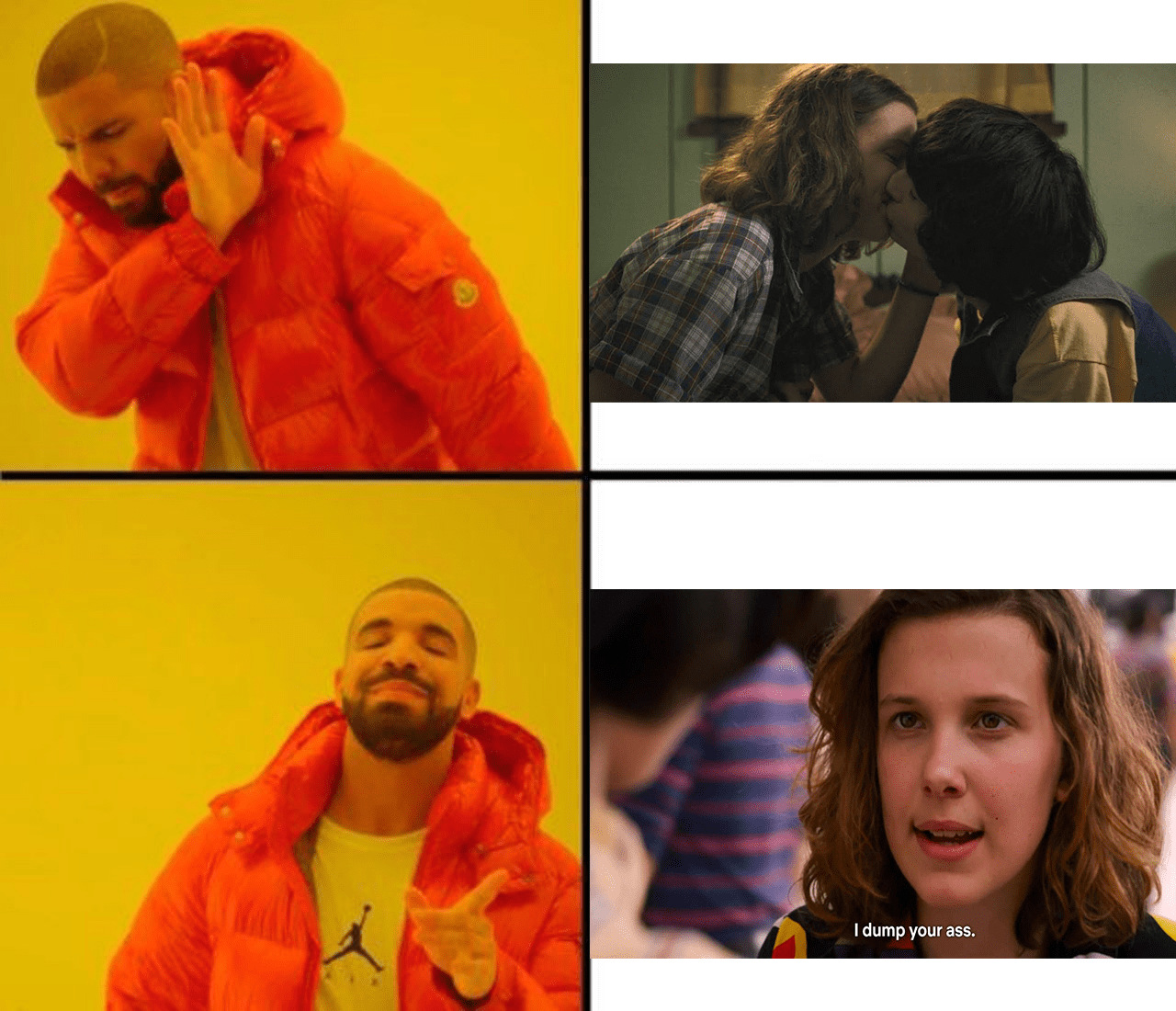 The Drake/Millie Bobby Brown thing is still weird r/dankmemes
