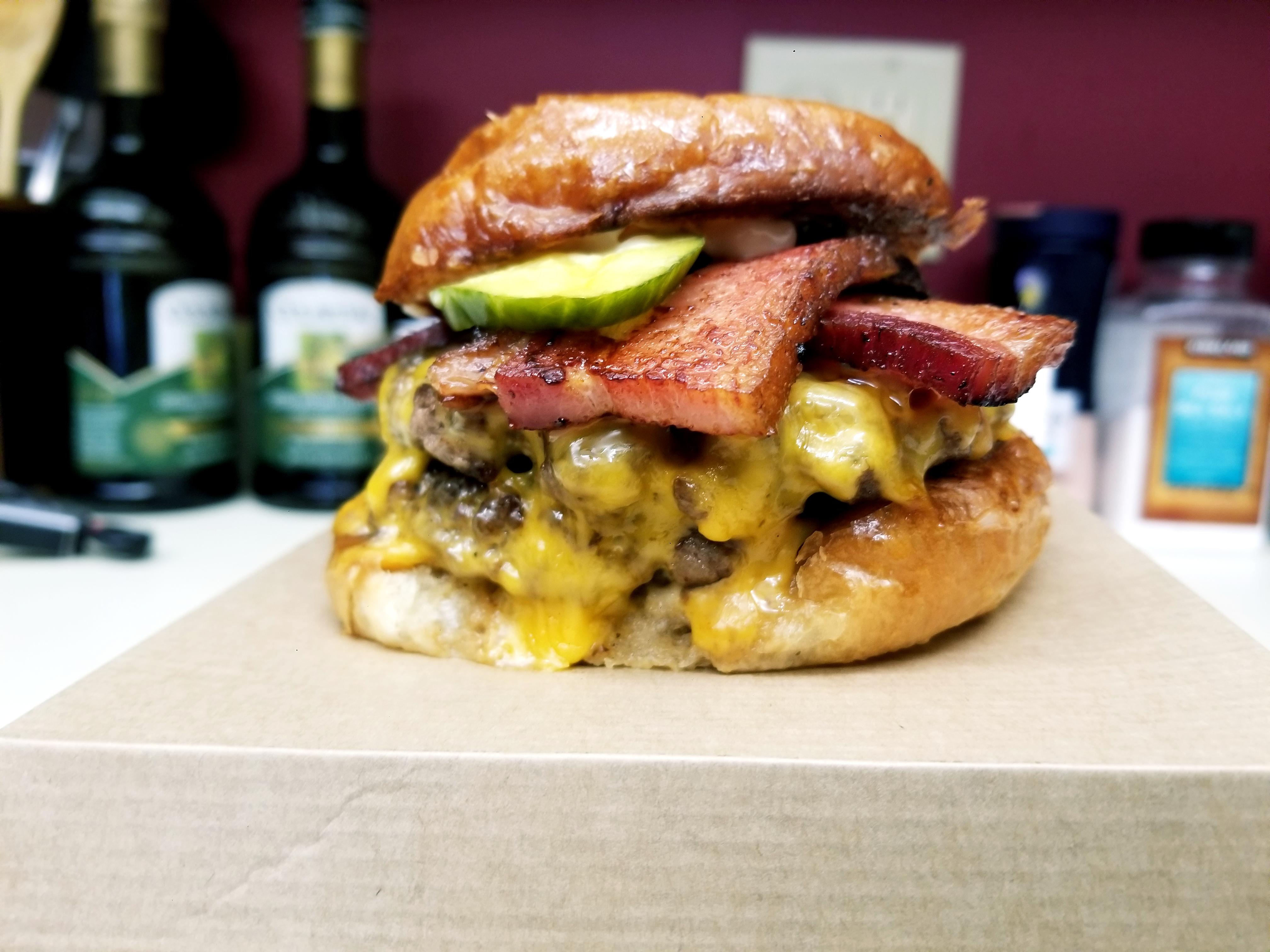 A double with bacon from Revival, Minneapolis MN r/burgers