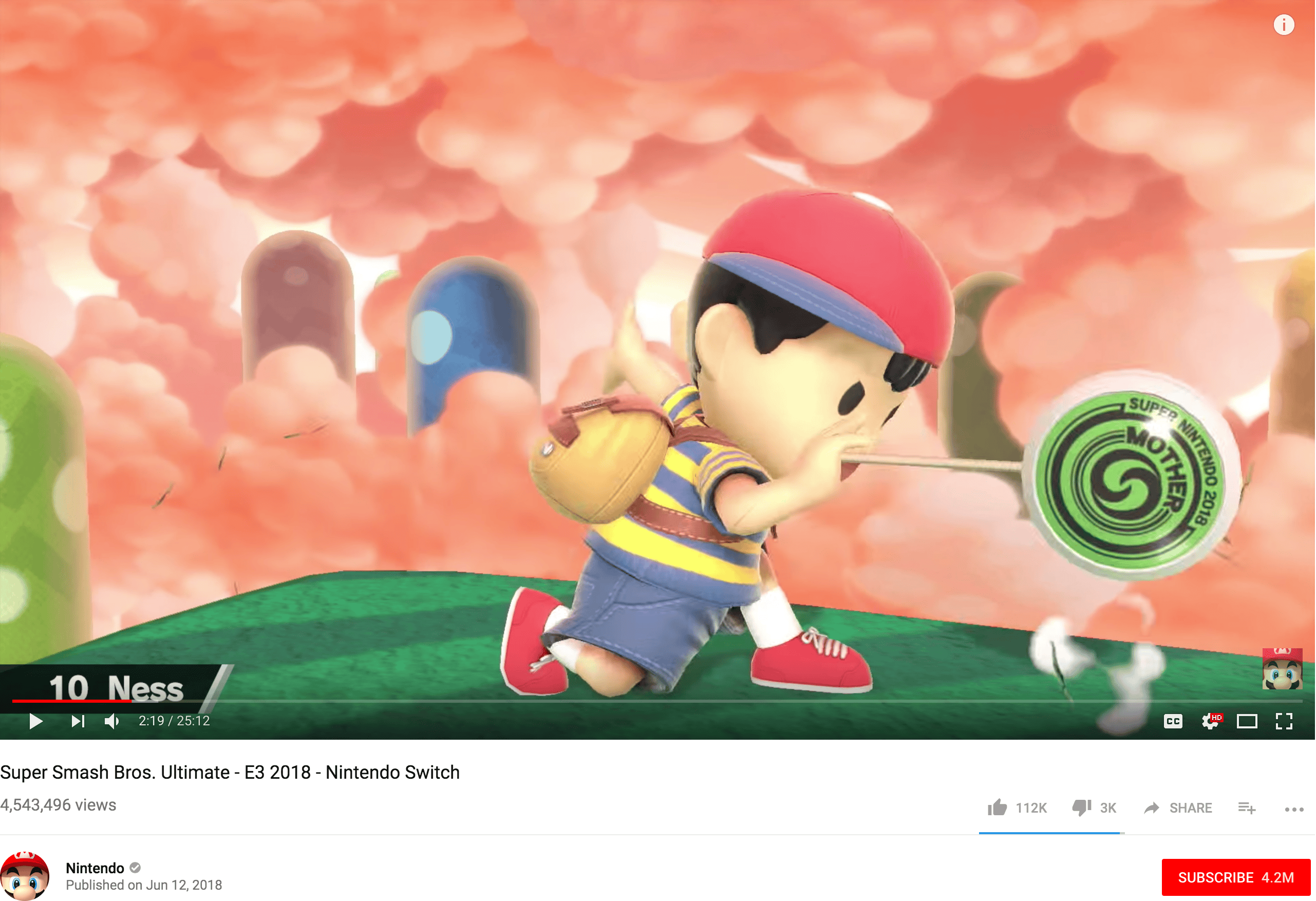What could this mean? (The text on Ness' yoyo from Smash Ultimate