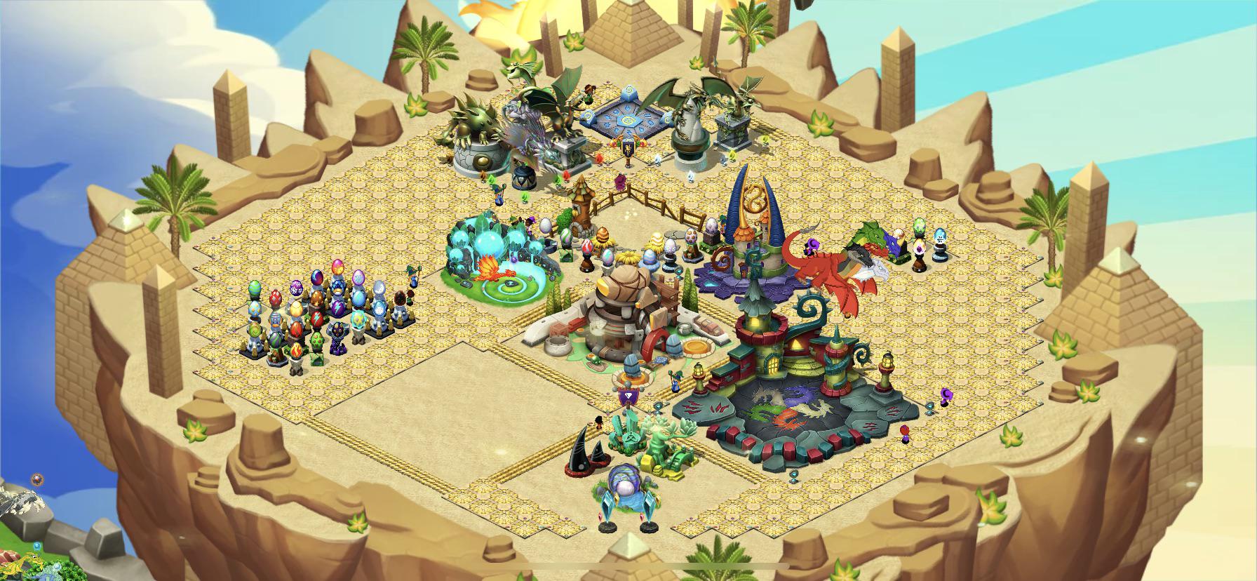My Mythic/Legendary/Pedestal island fixed with the sun theme. Because