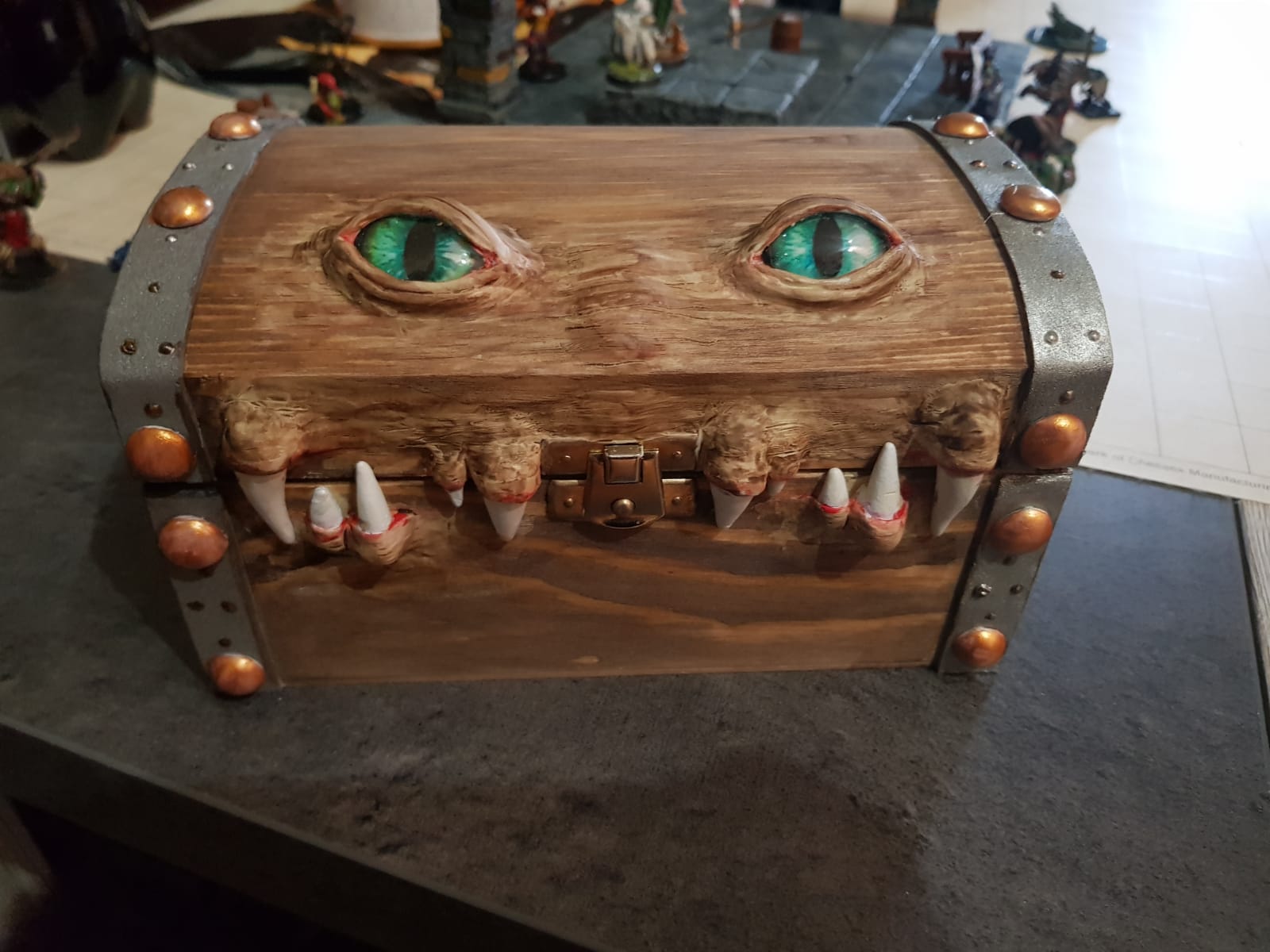 Mimic chest wip r/minipainting