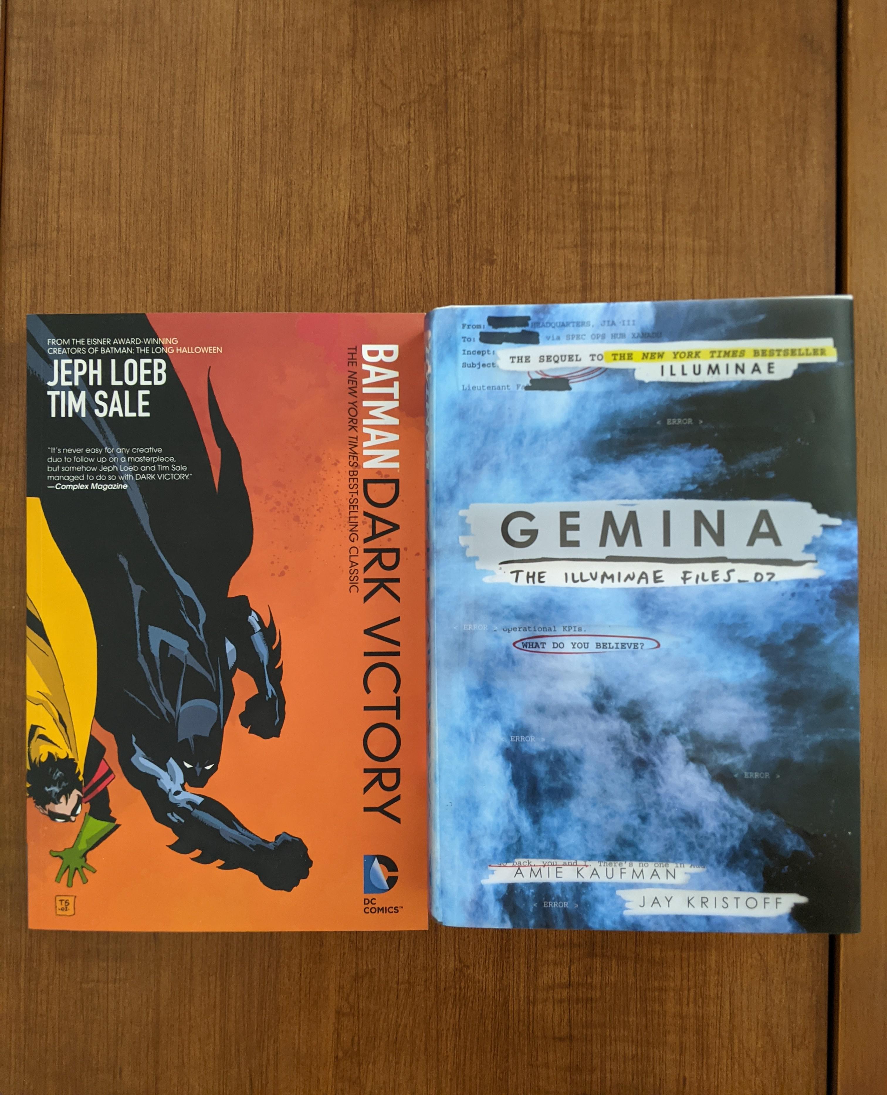 Book 9 & 10 in May! Nice to have a change in pace with the graphic