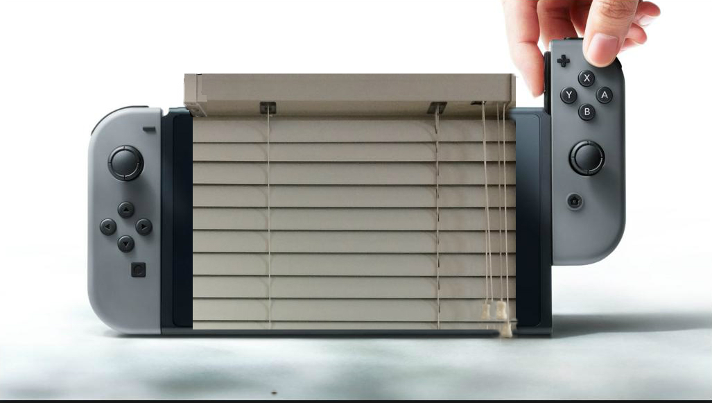 This Switch screen cover offers partial views to prevent screen