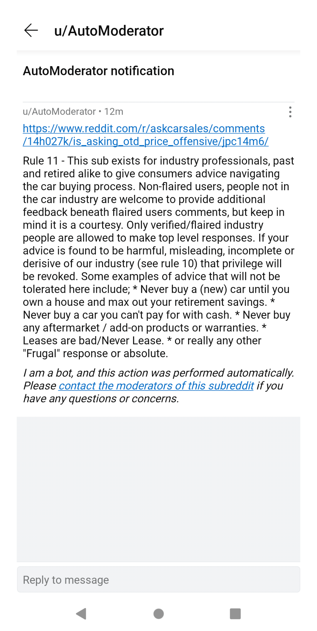 JU from r/askcarsales. r/JustUnsubbed