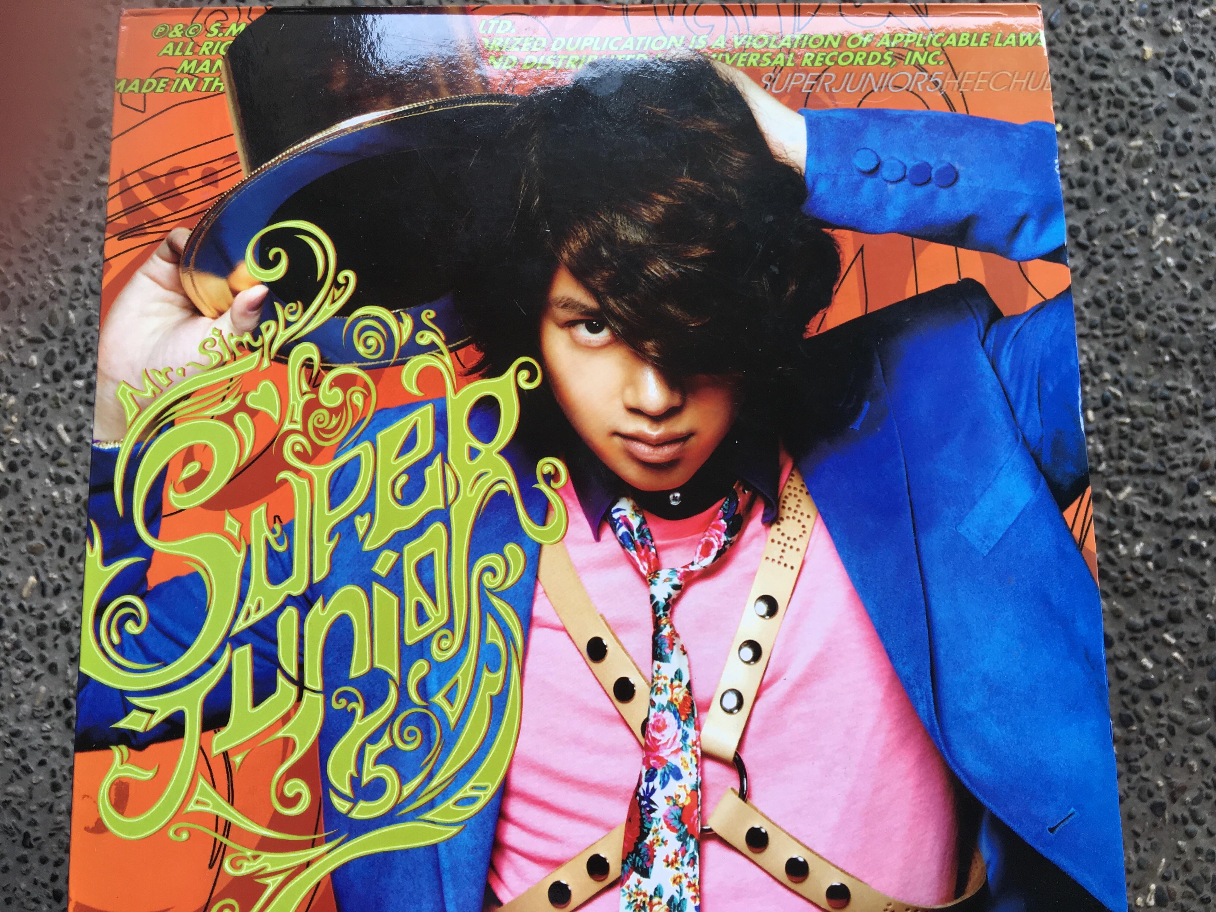 Super Junior Mr Simple Album Cover Super Junior Mr Simple Album