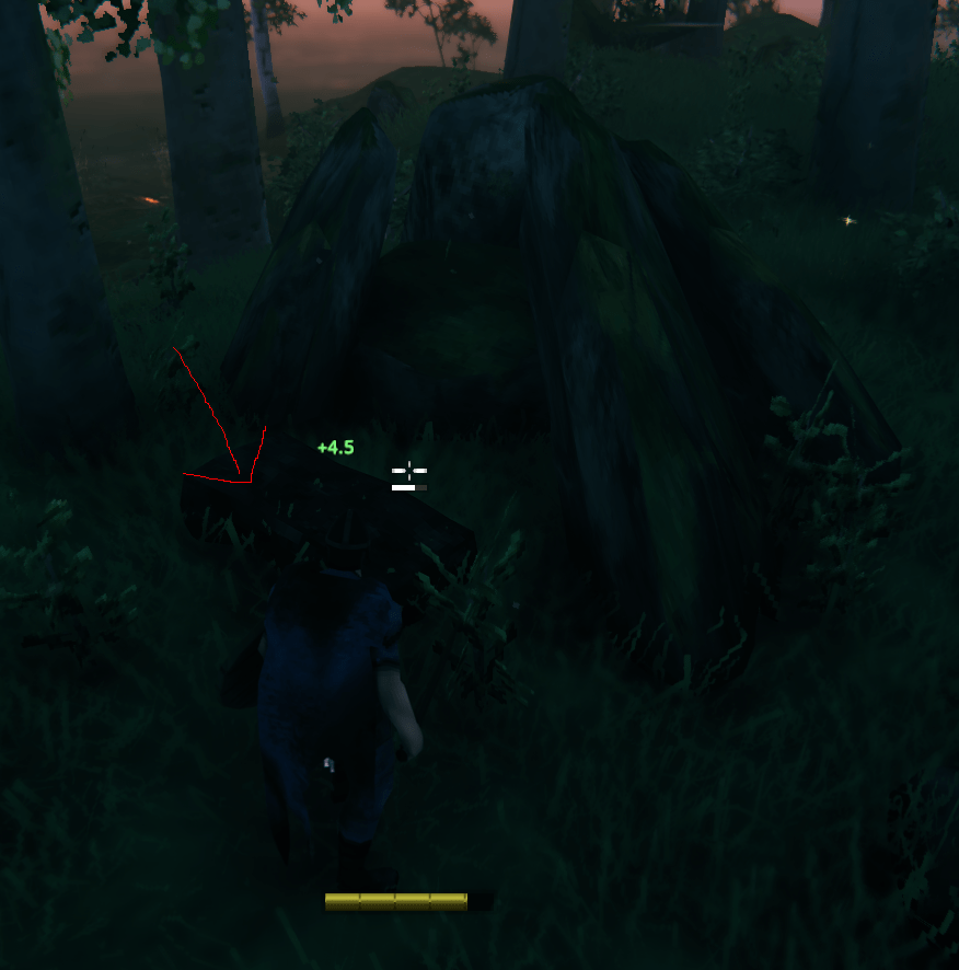 What are these? I used a bronze pickaxe on that black rock, doing crit