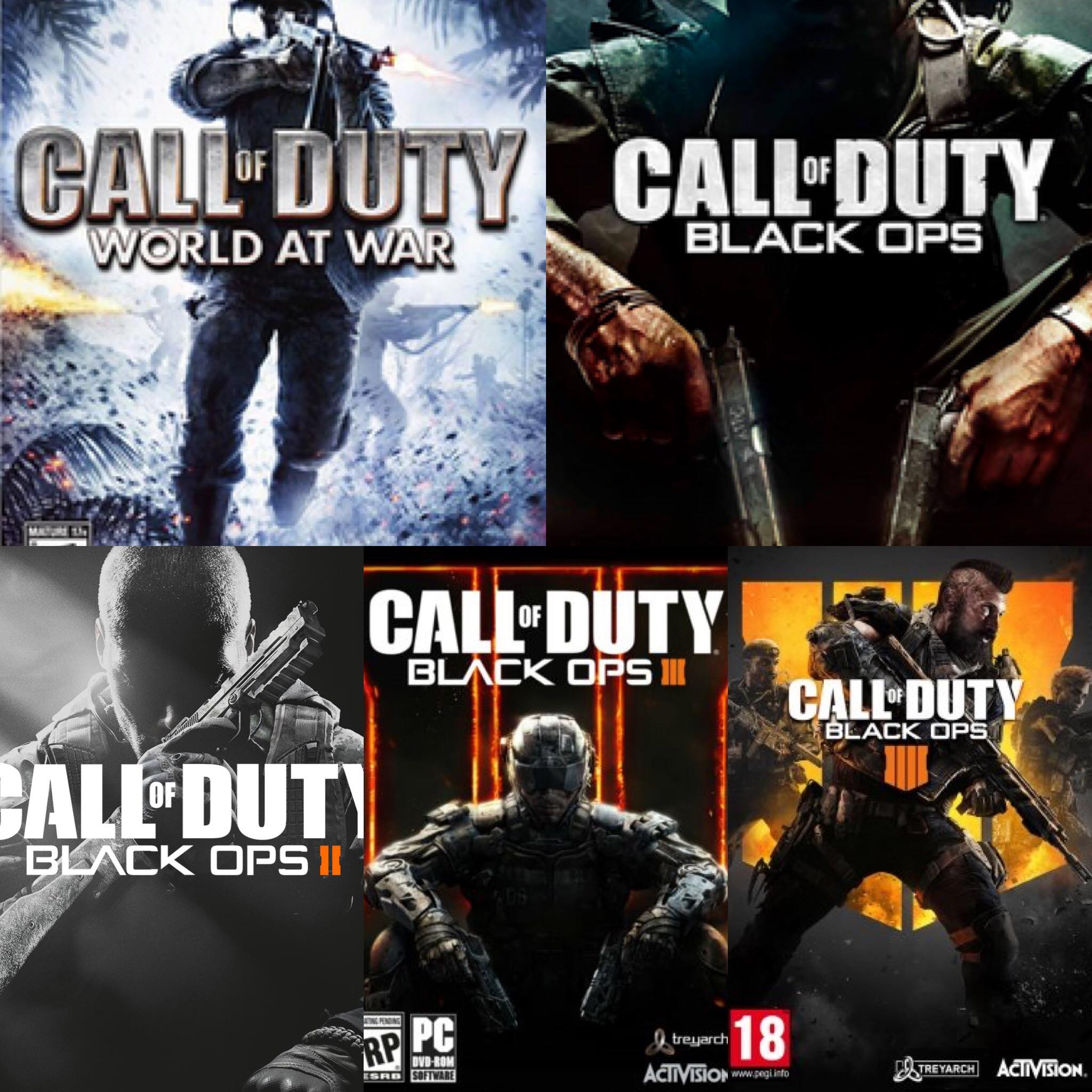 [COD] The Entire Black Ops Saga. Which Is Your Favorite r/CallOfDuty