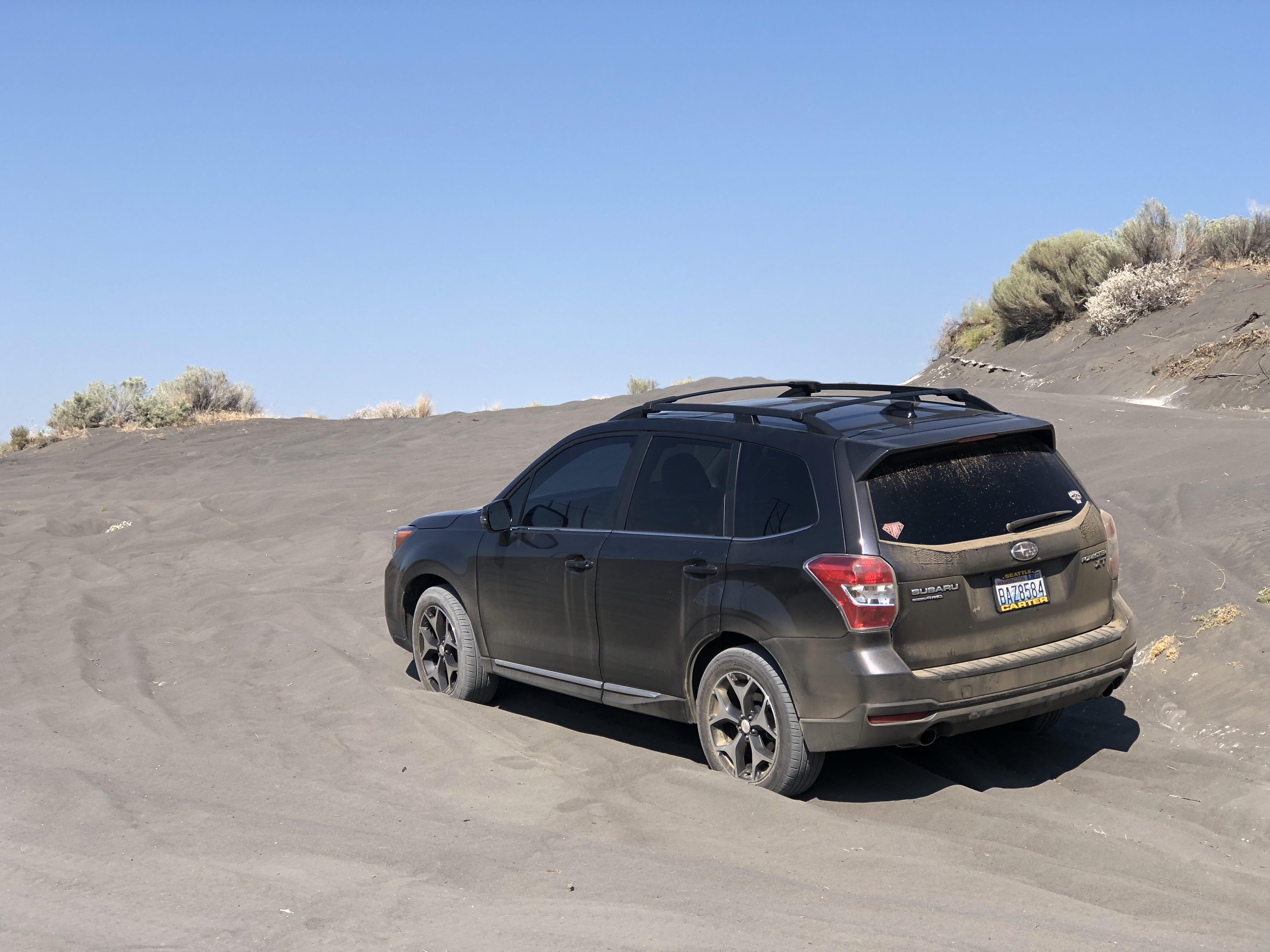 Dunes and Off Road Park, Moses Lake, WA. The XT is the greatest car