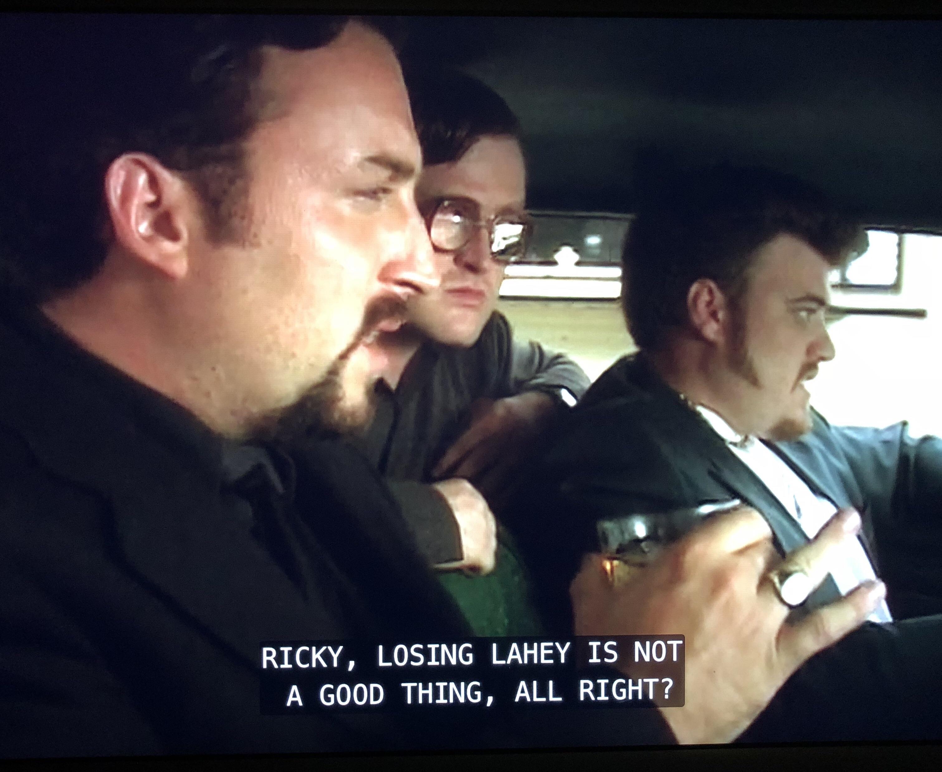 Julian knew all along, boys. trailerparkboys