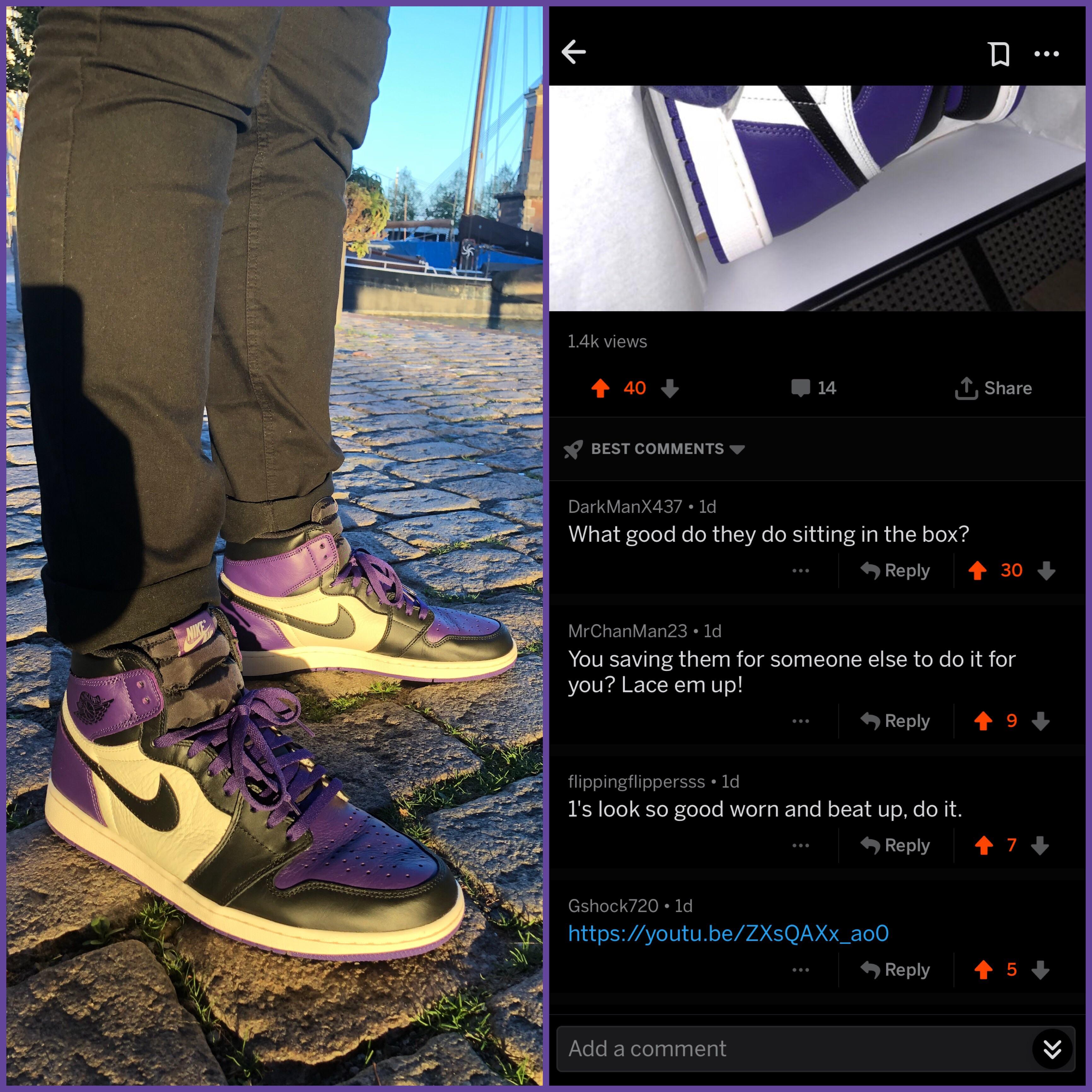 I did it guys!💜 Sneakers