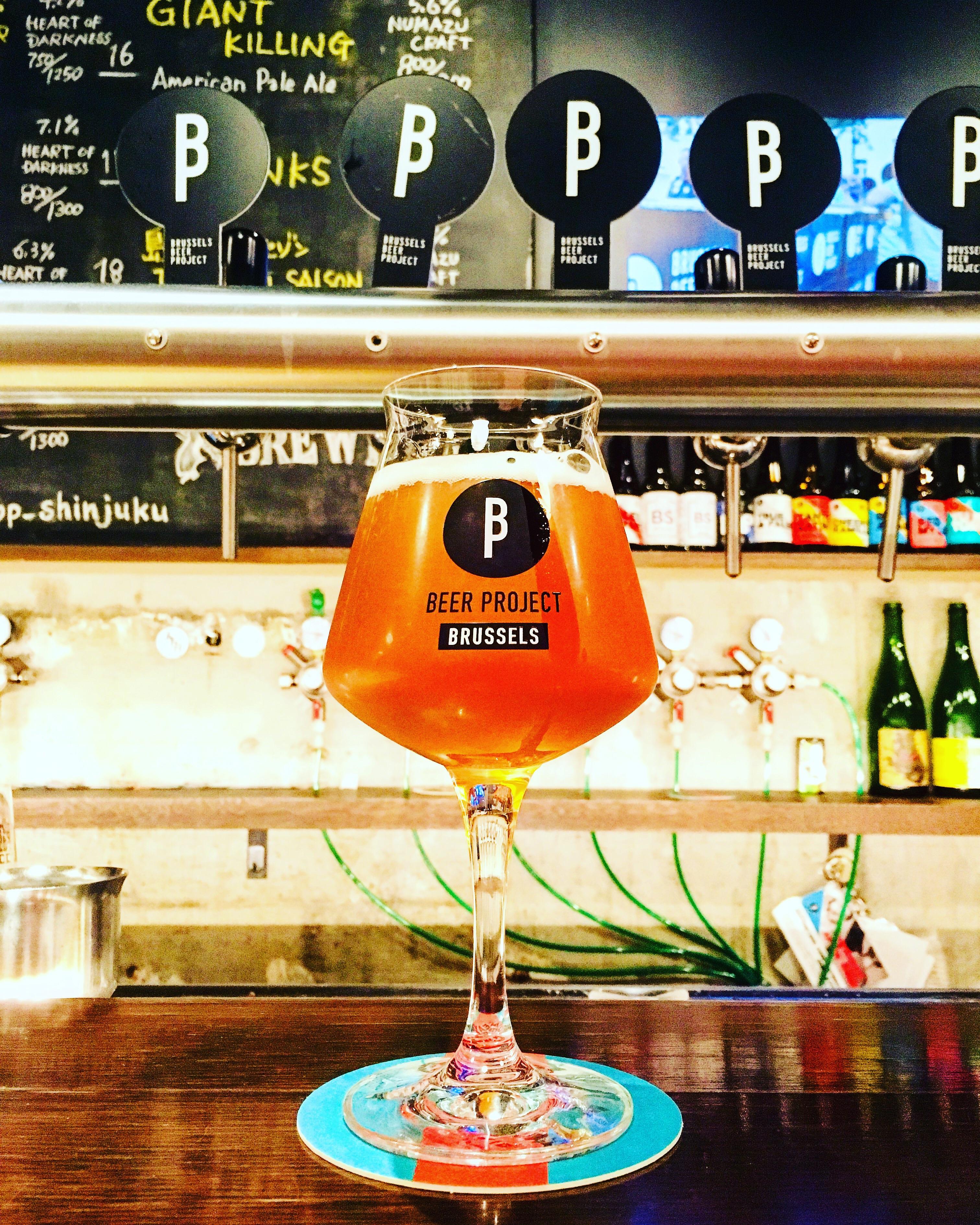 First time here but a Nice craft beer here in Tokyo (Shinjuku