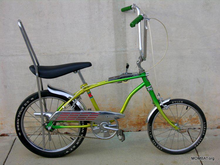 Sears Gremlin, my first bicycle, 3 speed shifter, banana seat, sissy