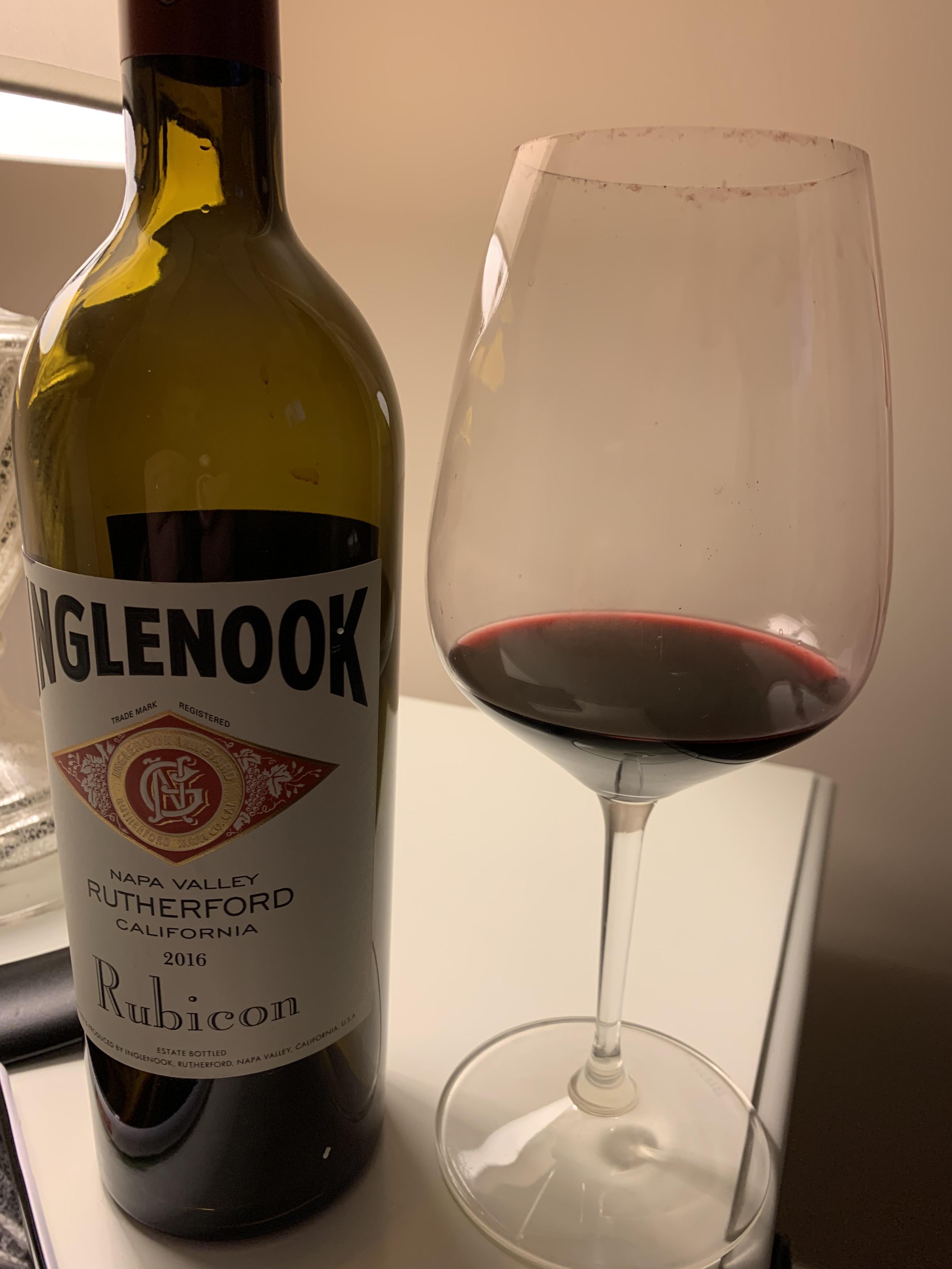 One of my favorites Inglenook Rubicon r/wine