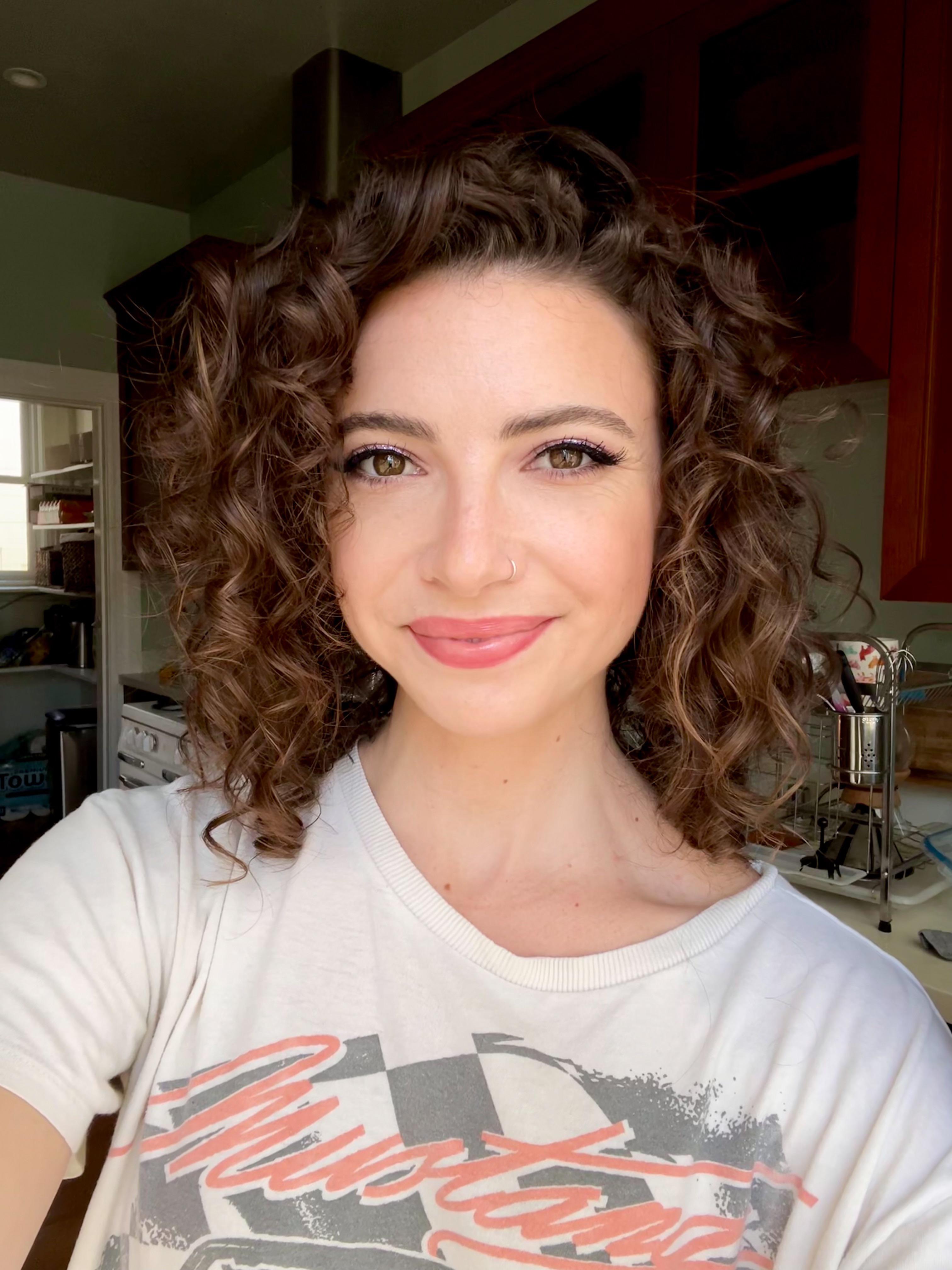 Tried out the Denman brush and my fine hair is loving this volume *and