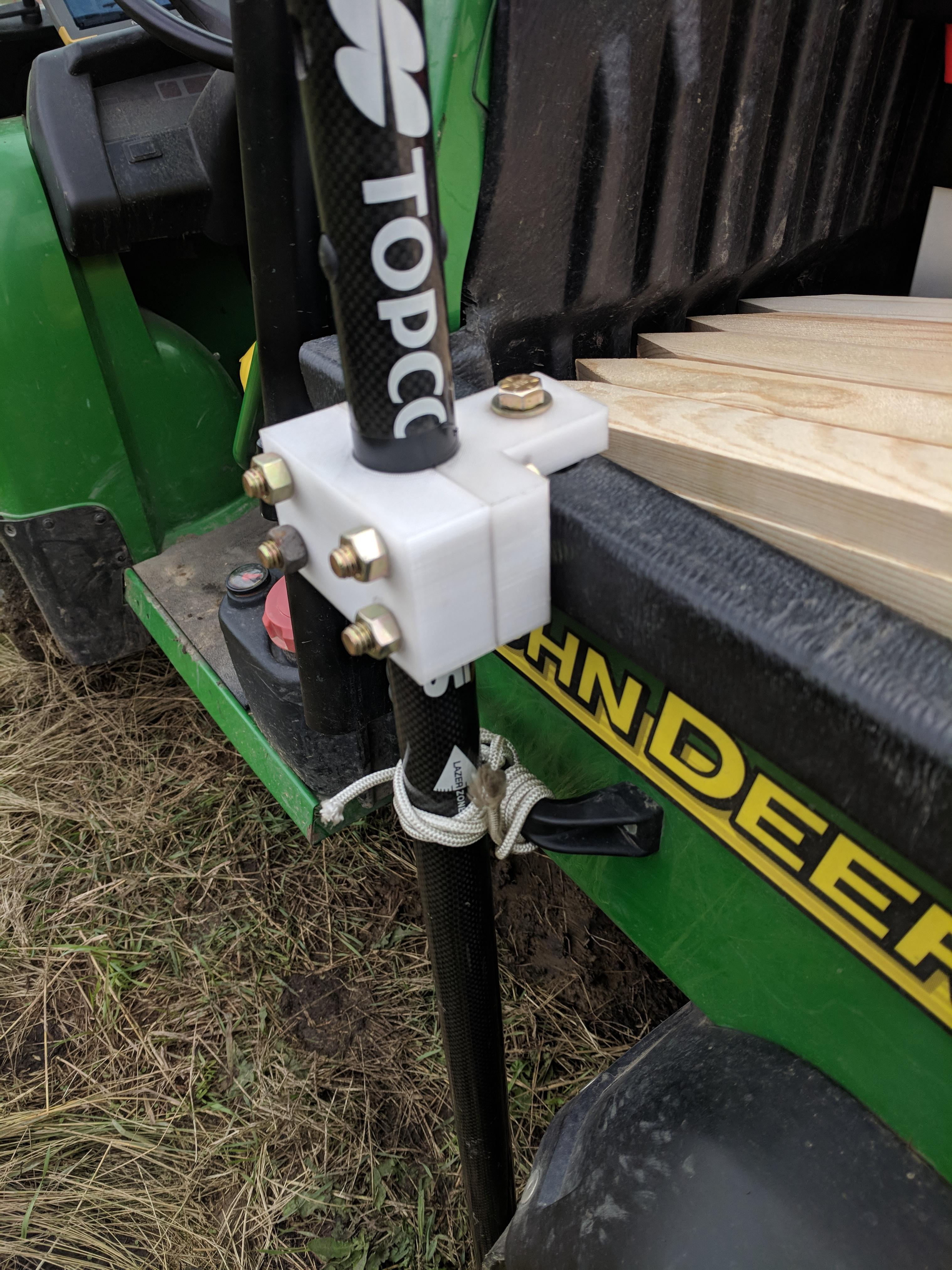 A pole holder for surveying r/functionalprint