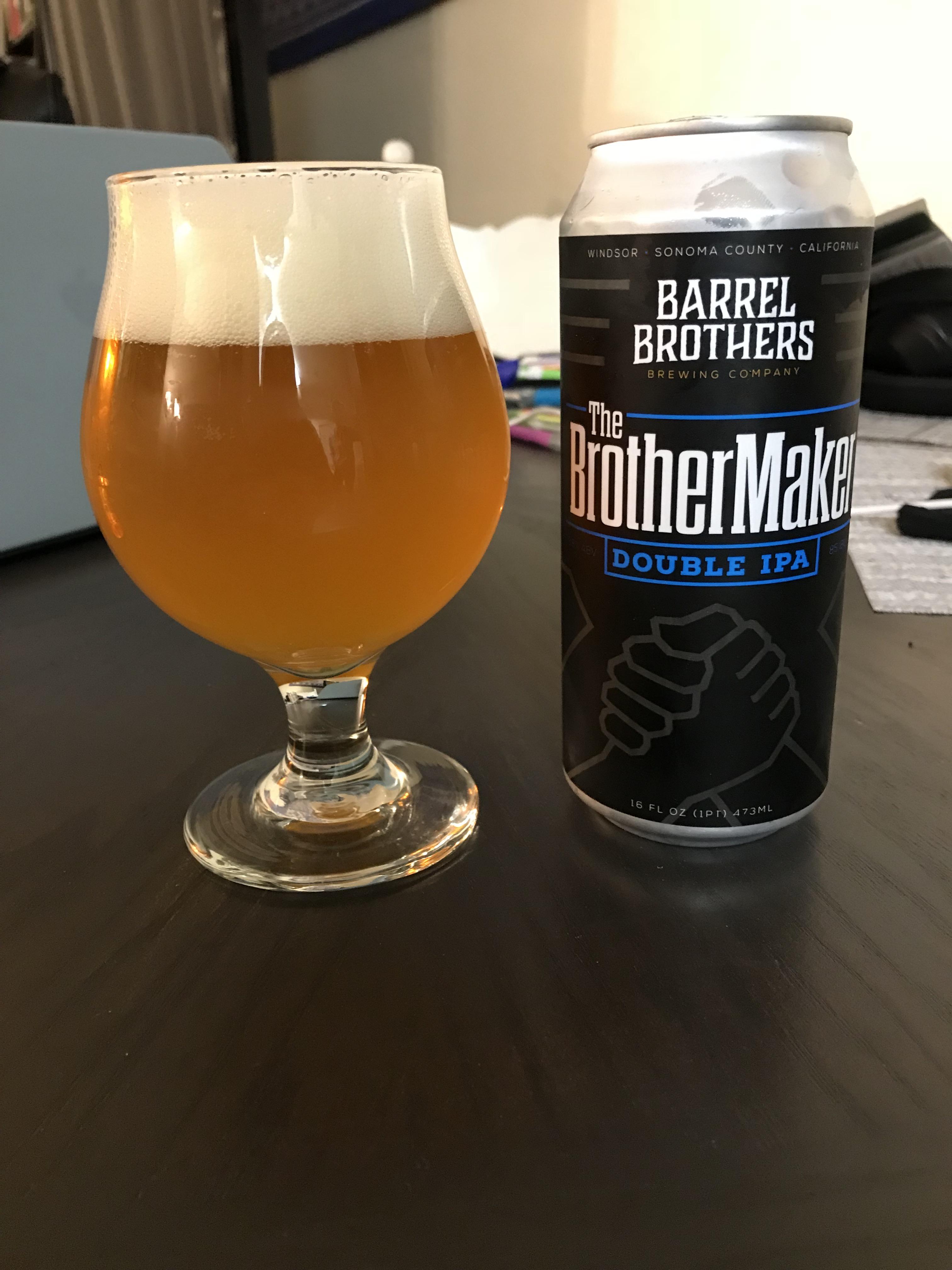 Really solid offering from Barrel Brothers out of Windsor, CA. r/beerporn