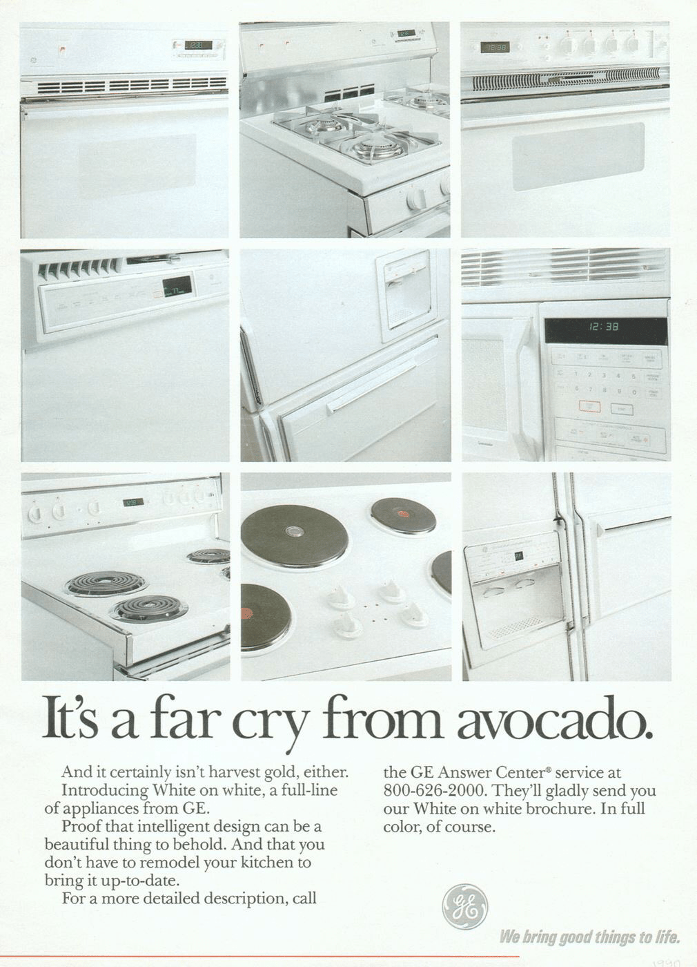 White on White appliances by GE (1989) r/80sdesign
