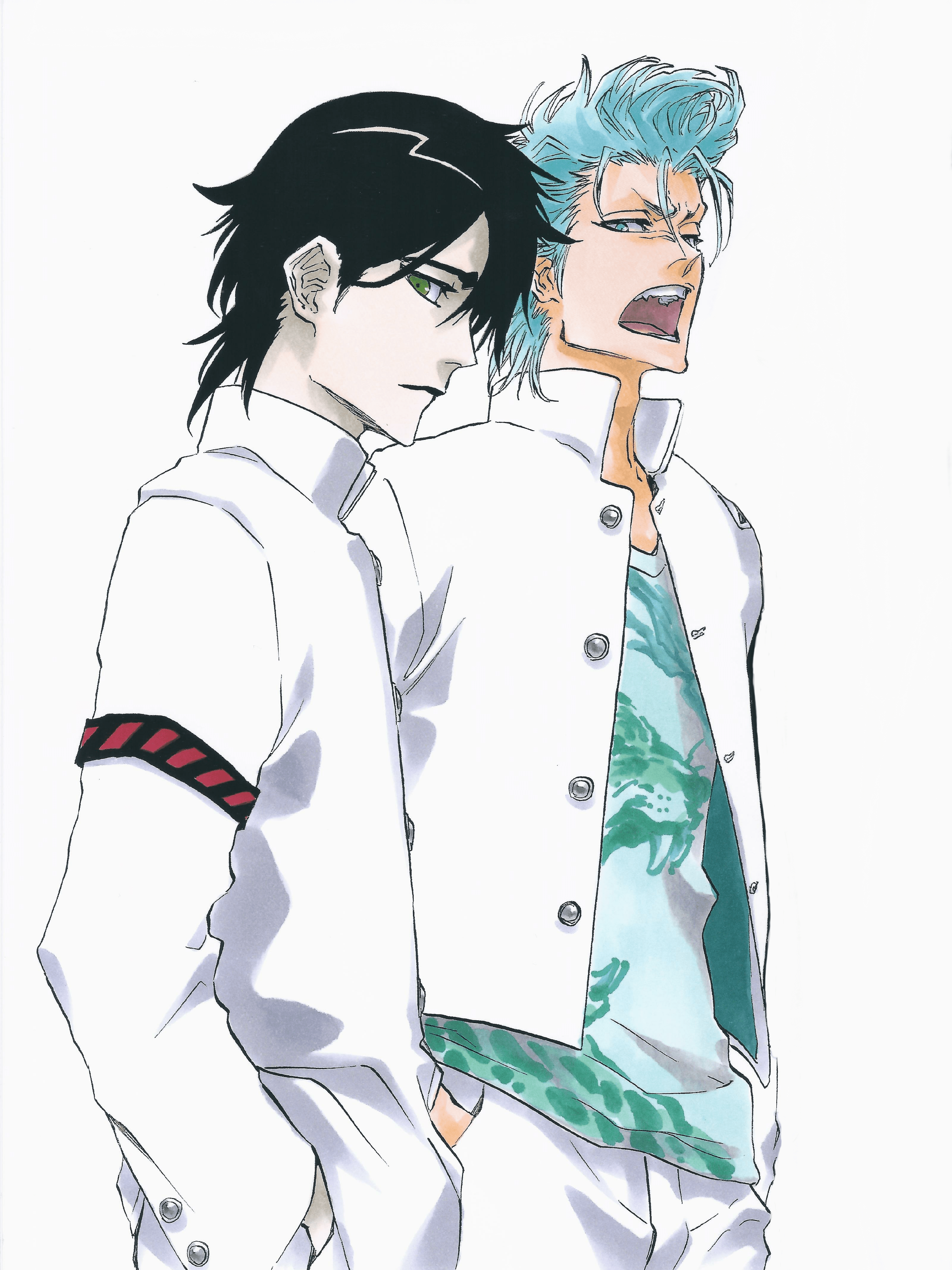 I edited this pic from the jet artbook what do you guys think? r/bleach