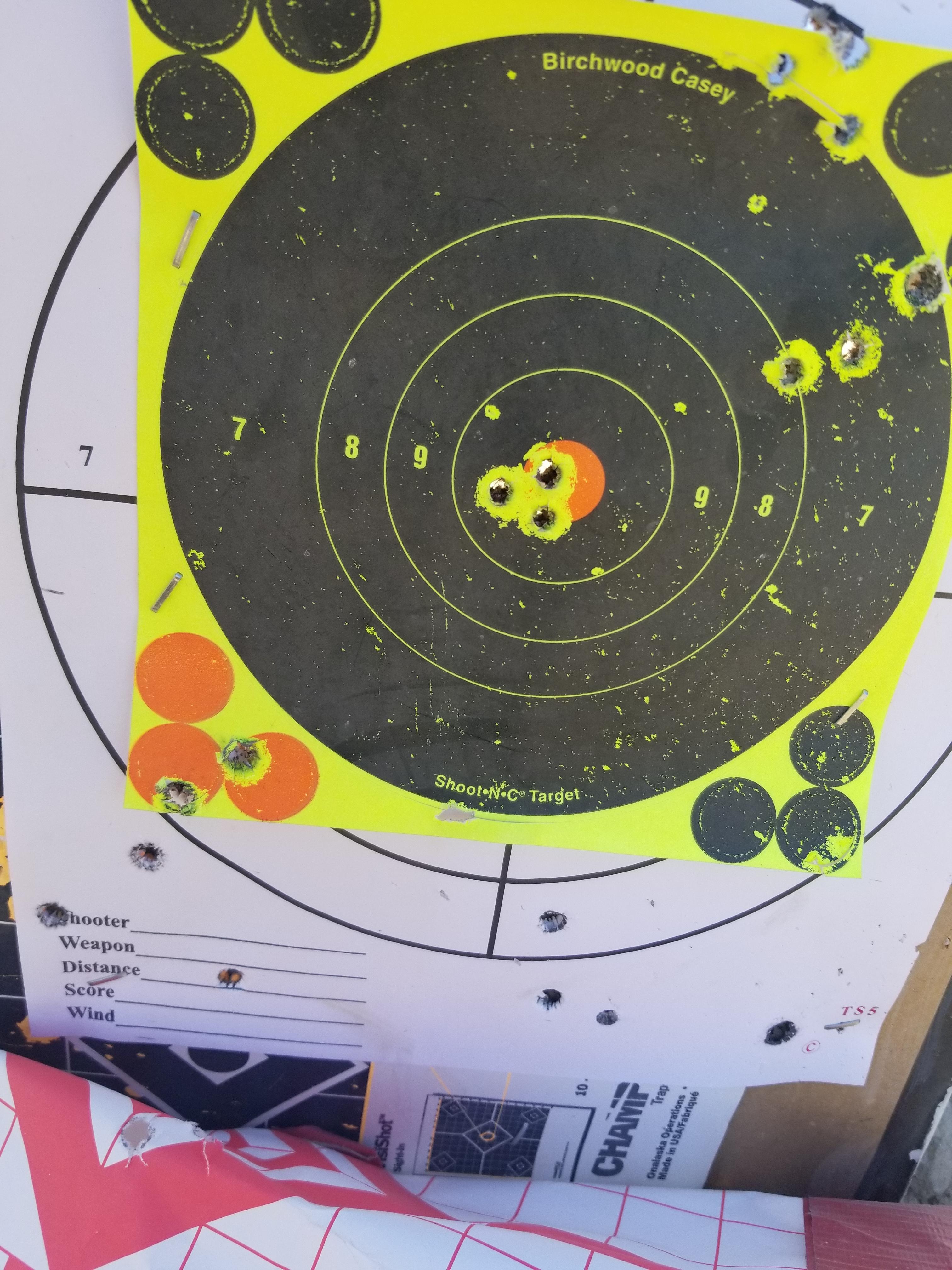 Not a bad group at 300 yards! longrange