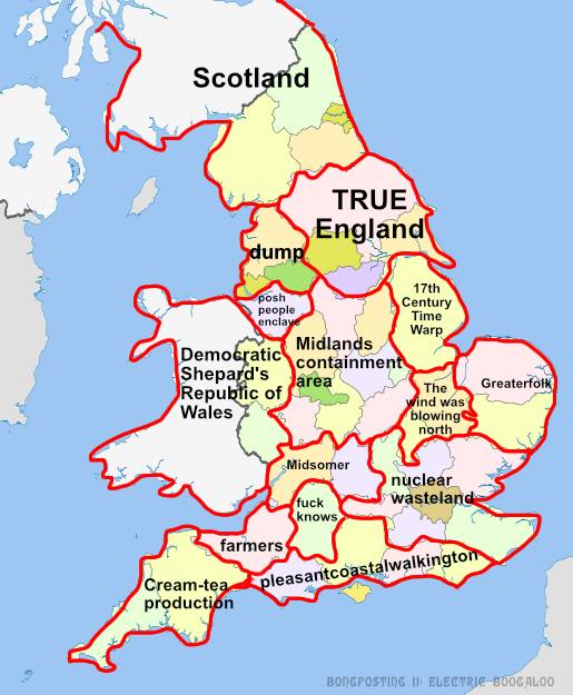 Map Of England With County Borders United States Map