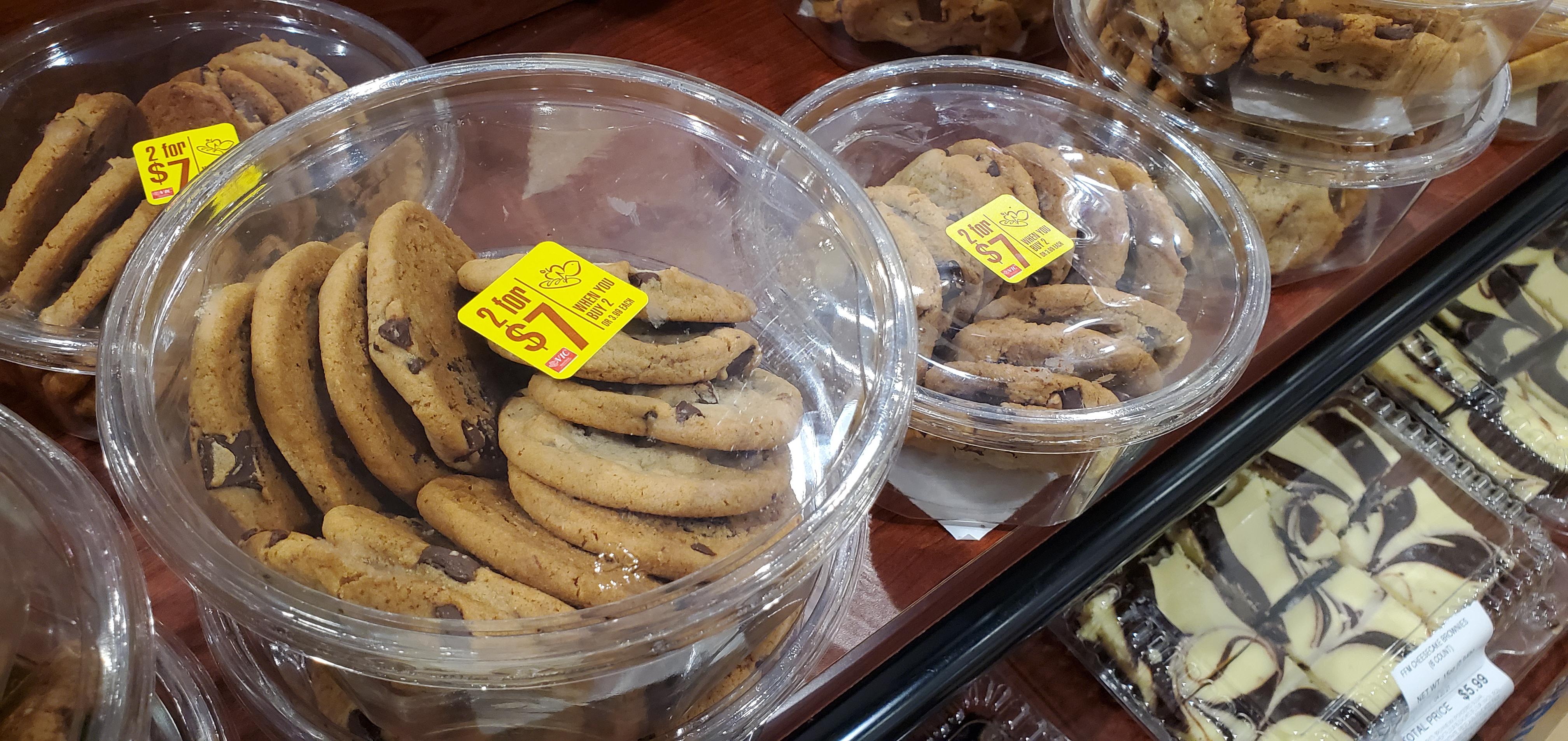 The cost of cookies at Harris Teeter is acceptable. r/raleigh