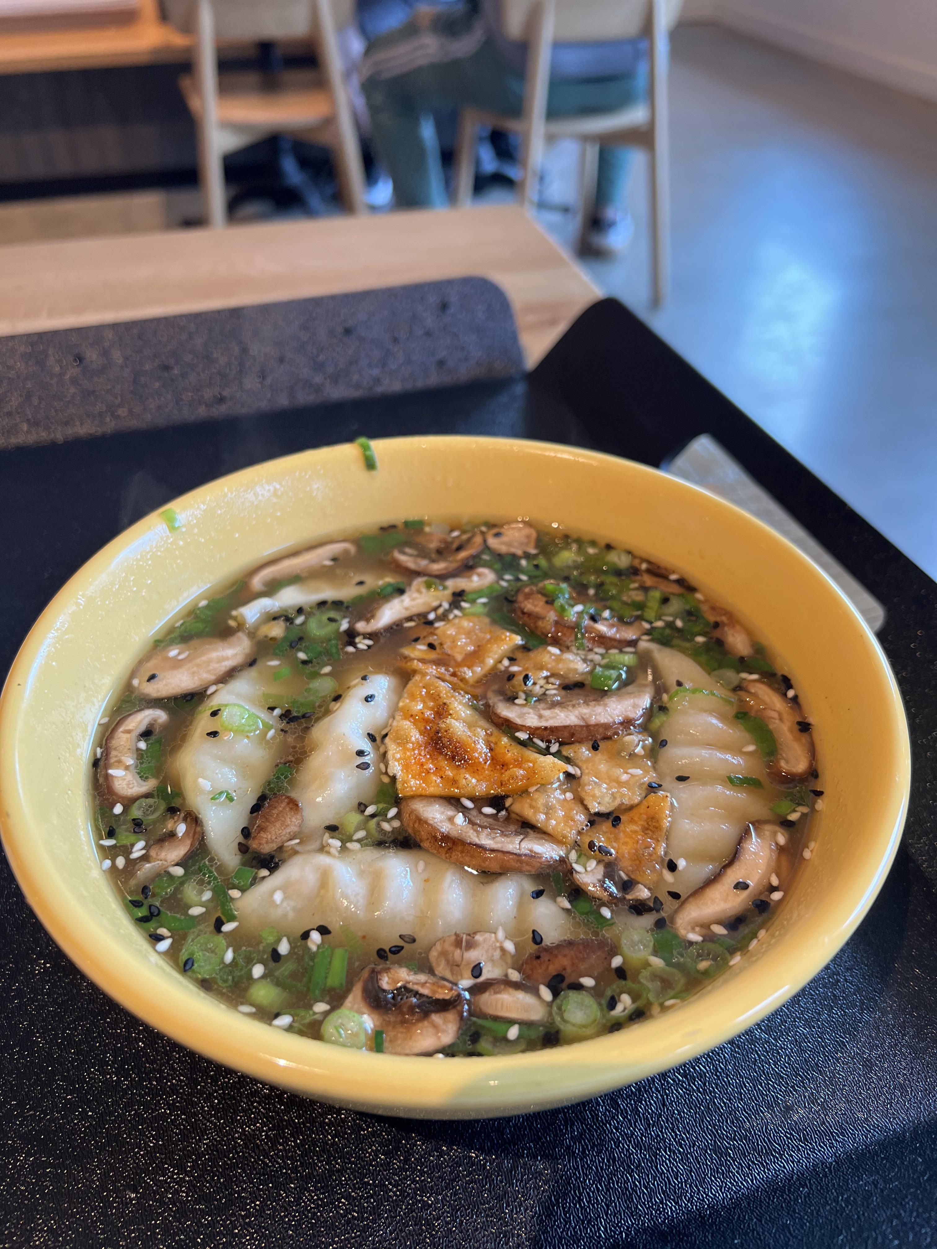 Pork Dumpling Soup from Strang Hall in Overland Park, KS