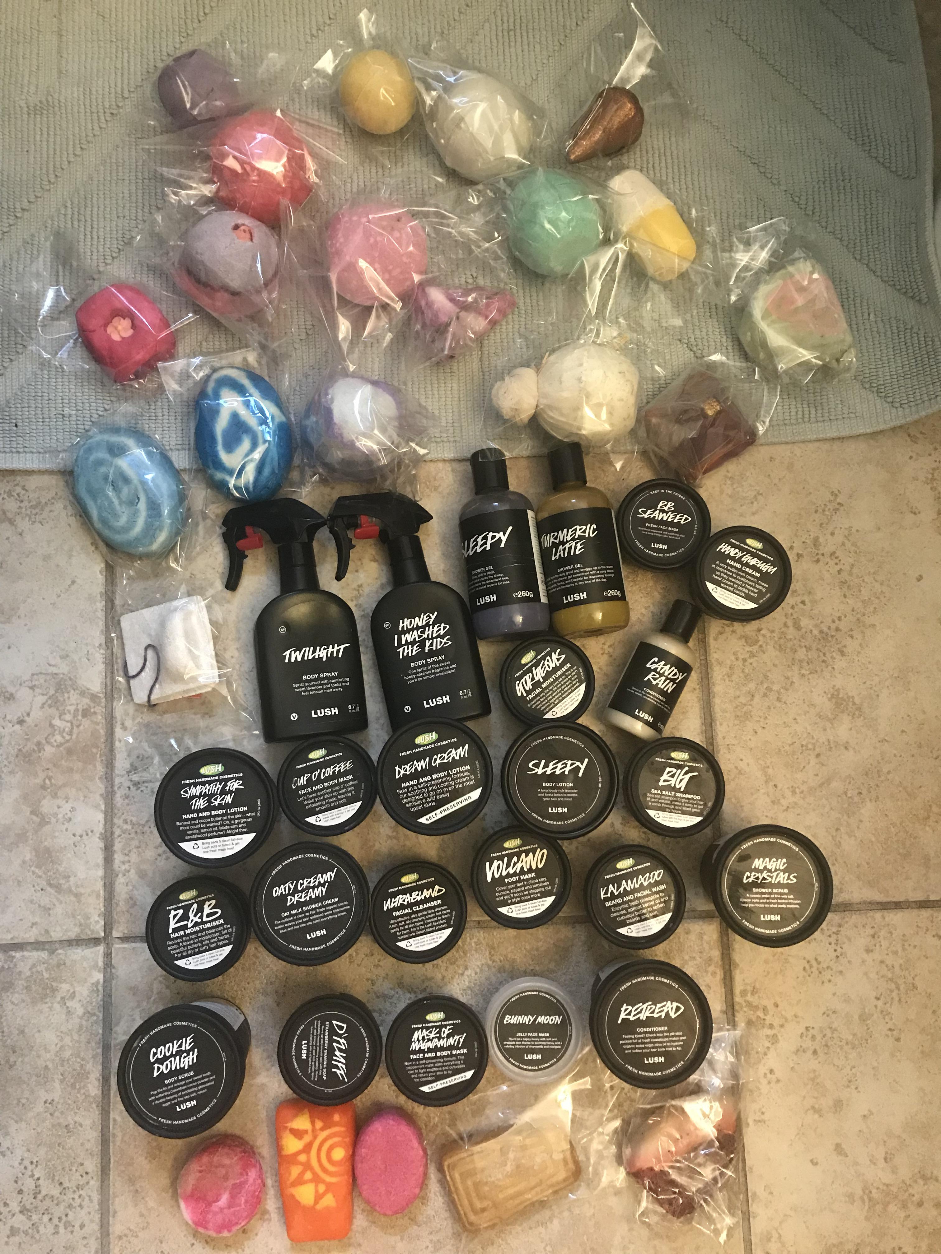 My current stash! 😍 (Plus reviews of the stuff in my latest haul