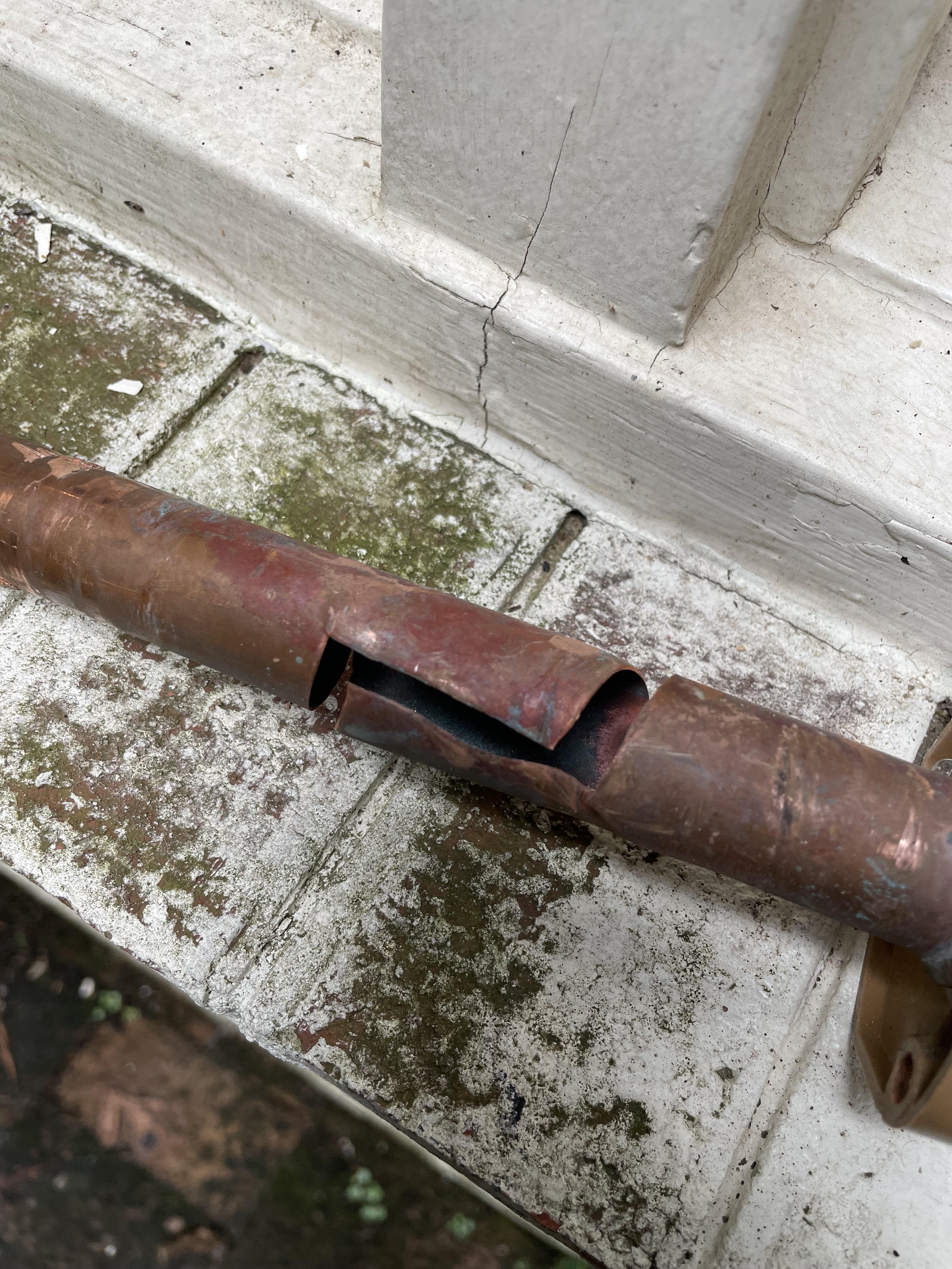 Always remove your garden hoses for the winter. r/Plumbing