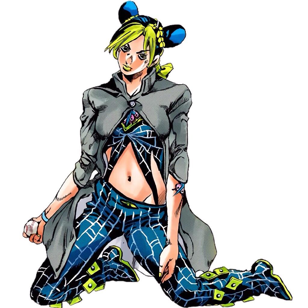Pfft, Jolyne holding a tray? THIS IS BETTER r/ShitPostCrusaders
