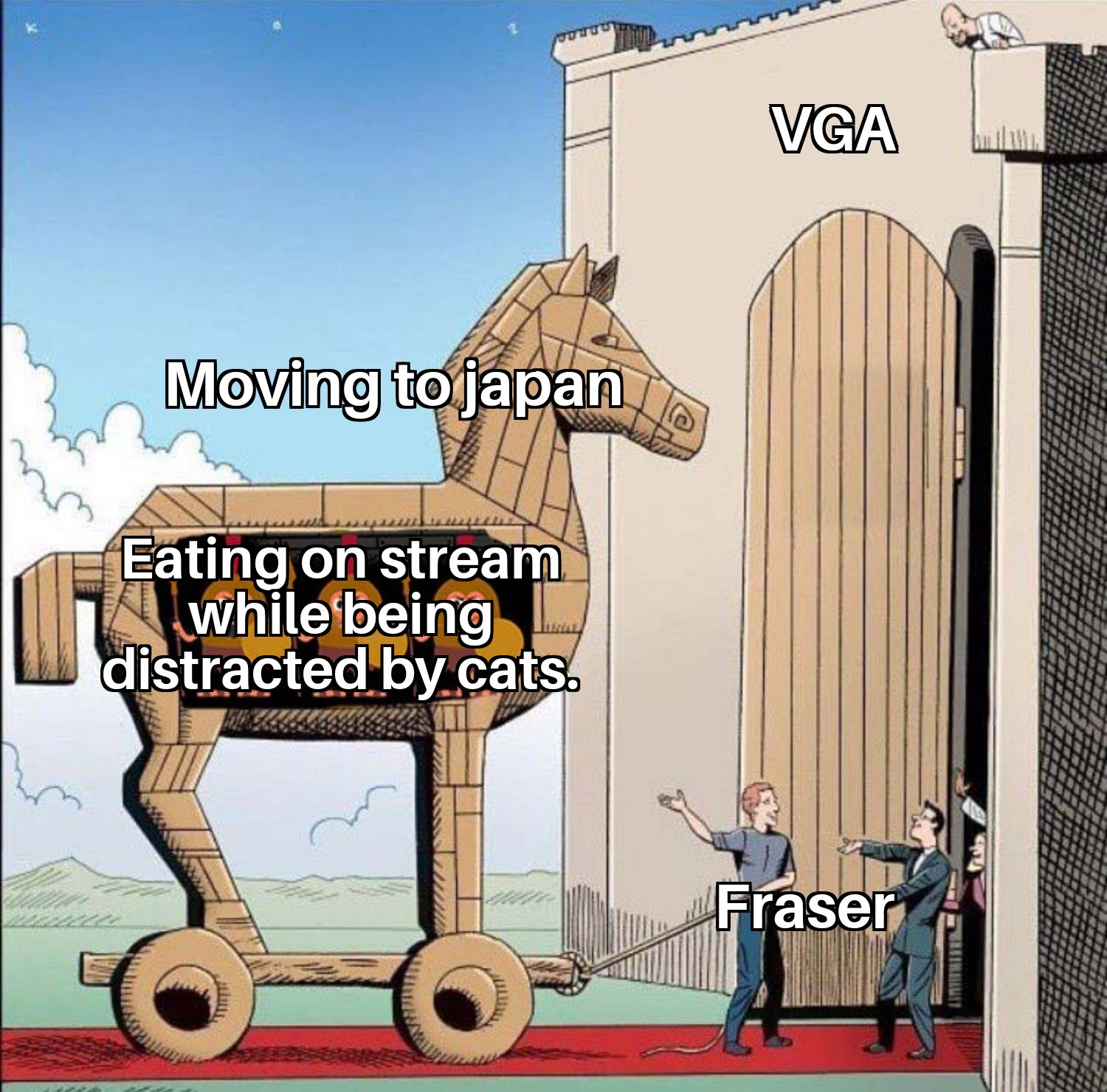 Meme sample from our discord VGA