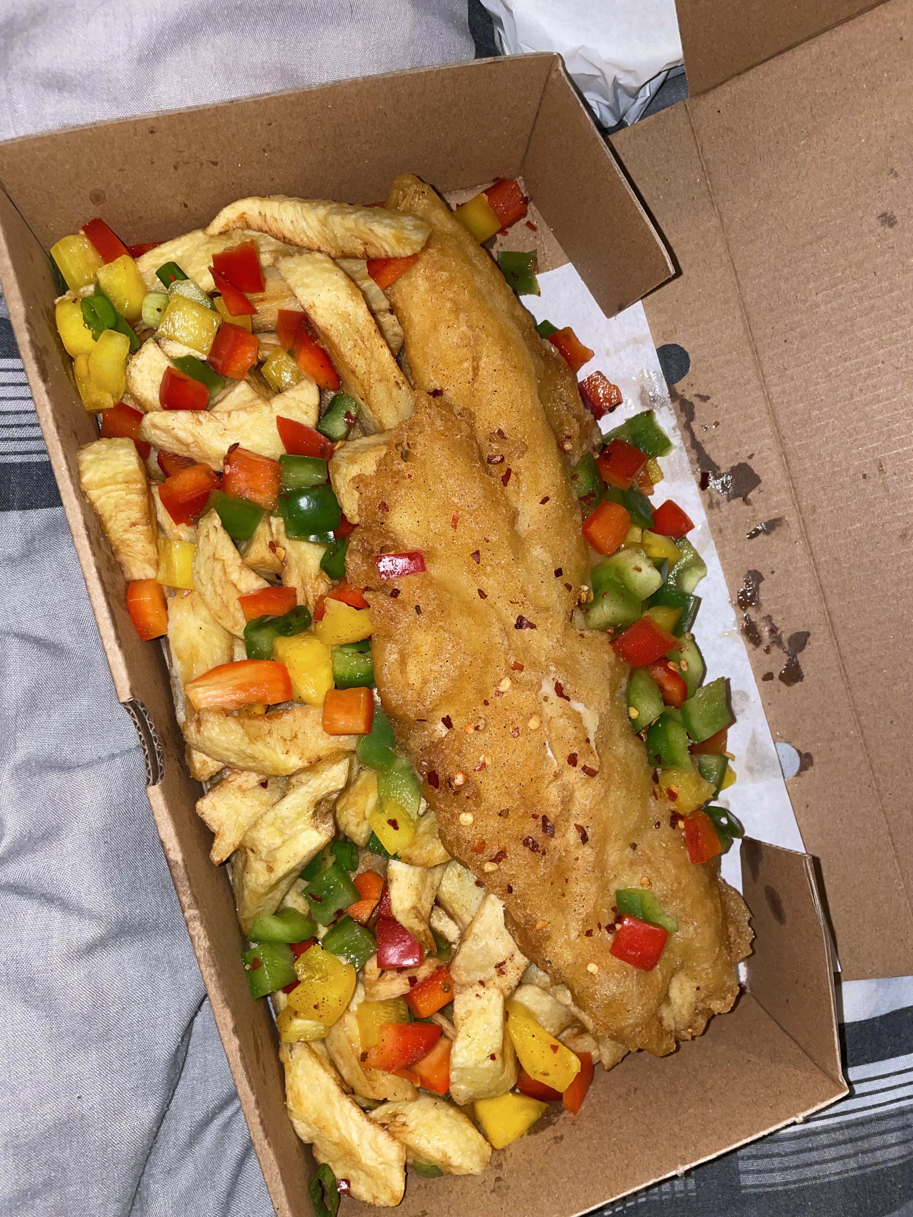 [i ate] Salt n Pepper Fish and Chips r/food