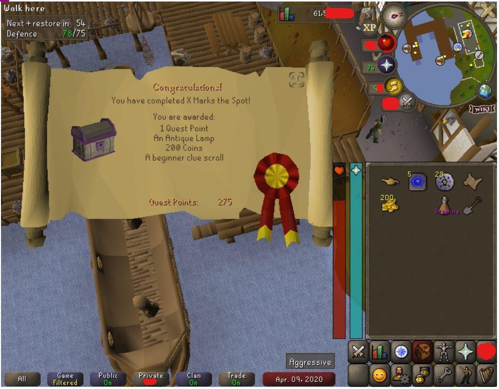 After months of putting it off, I finally finished my last quest to get the quest cape! r