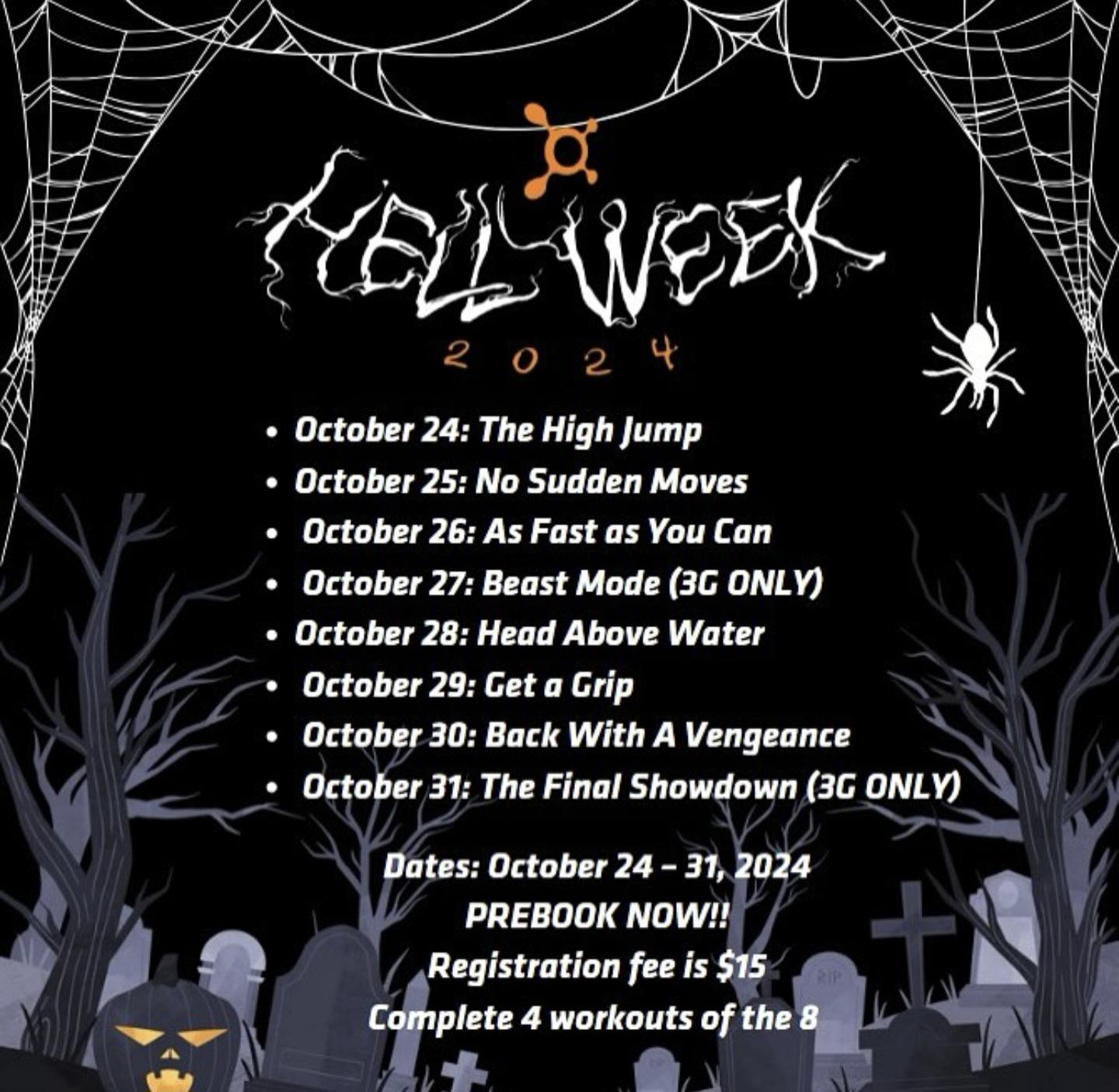 Hell Week 2024 Preview r/orangetheory Hell Week 2024 Preview r/orangetheory