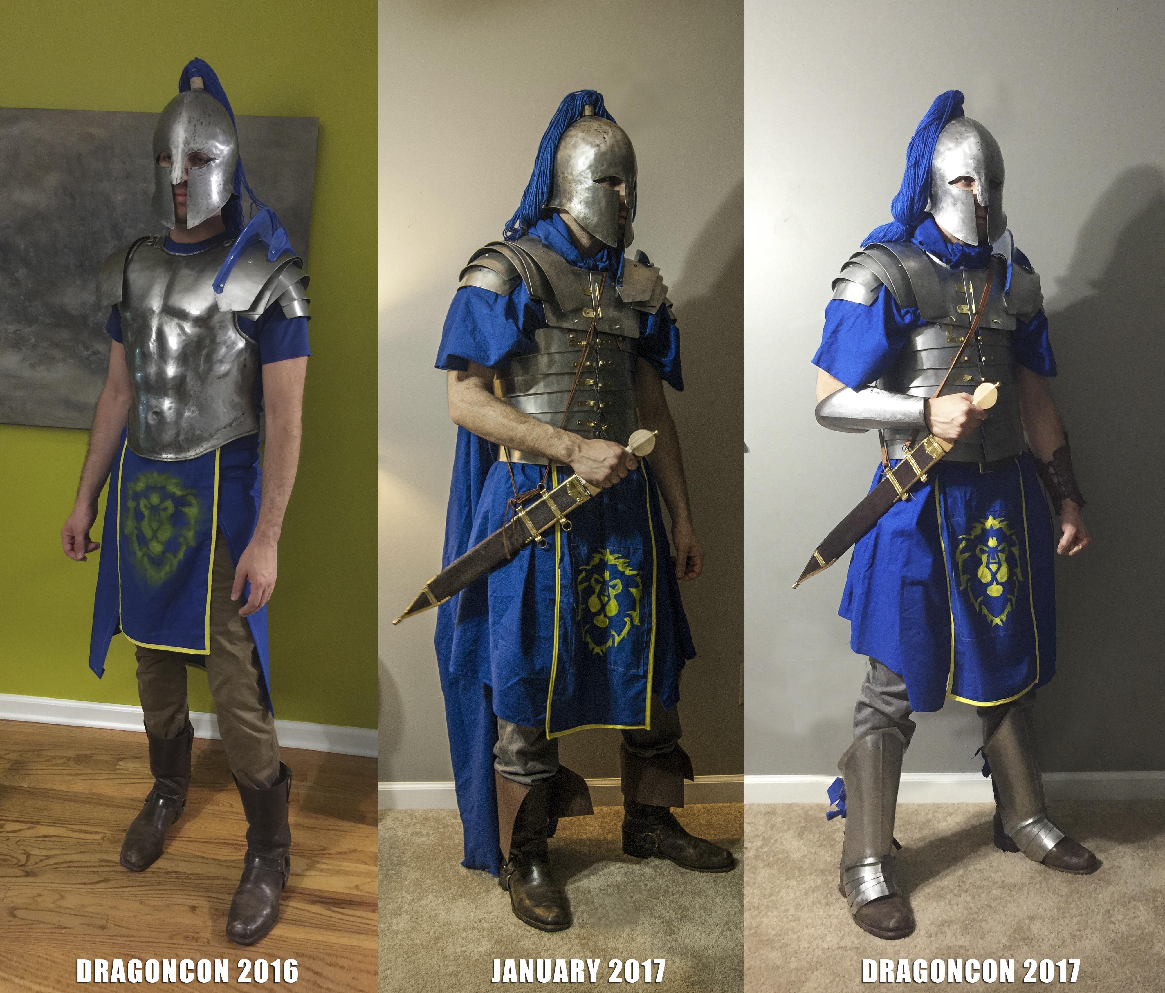 Stormwind Guard Cosplay 2016 to 2017 wow