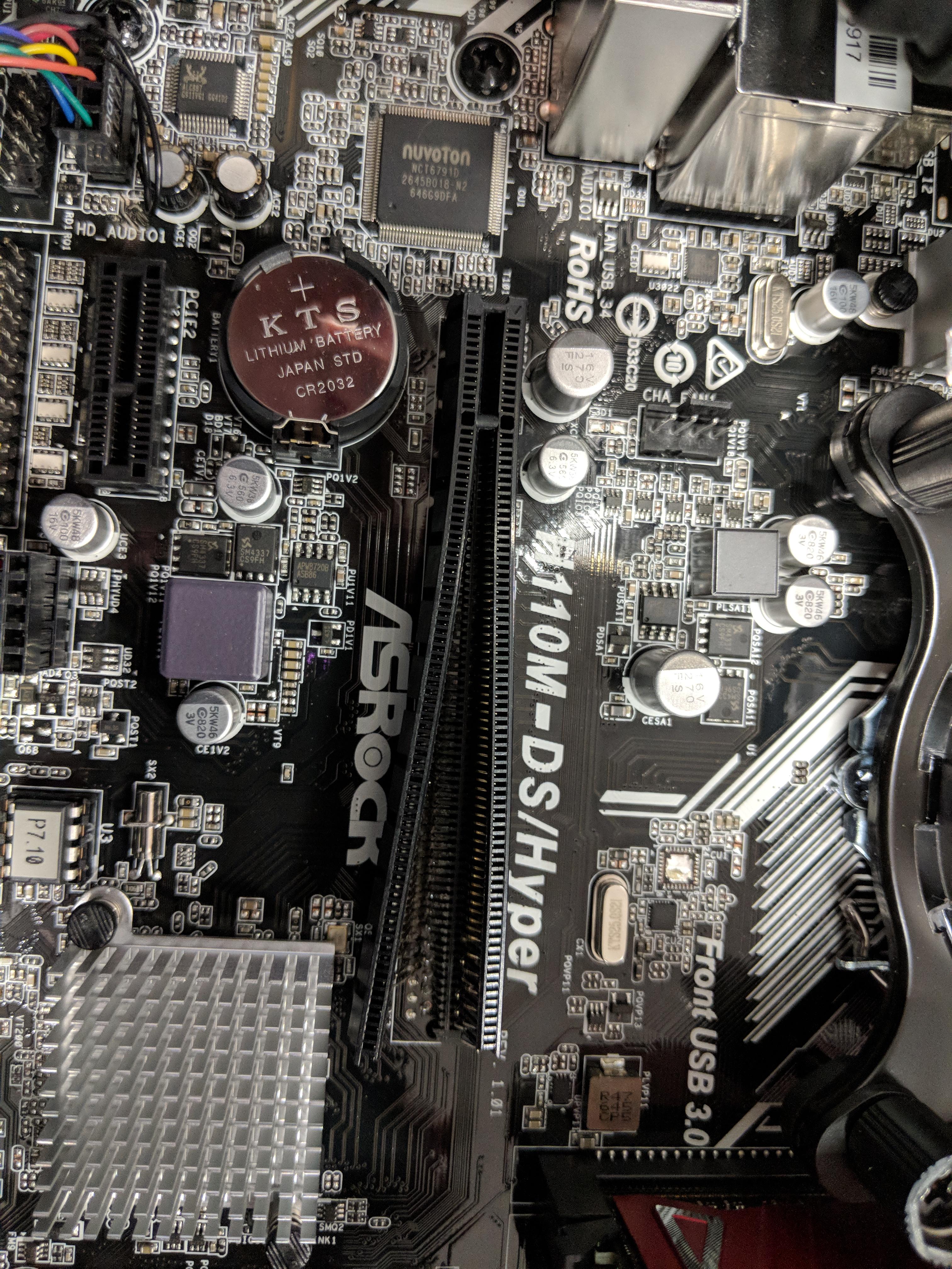 Please do not ship computers with the graphics card in! techsupportgore