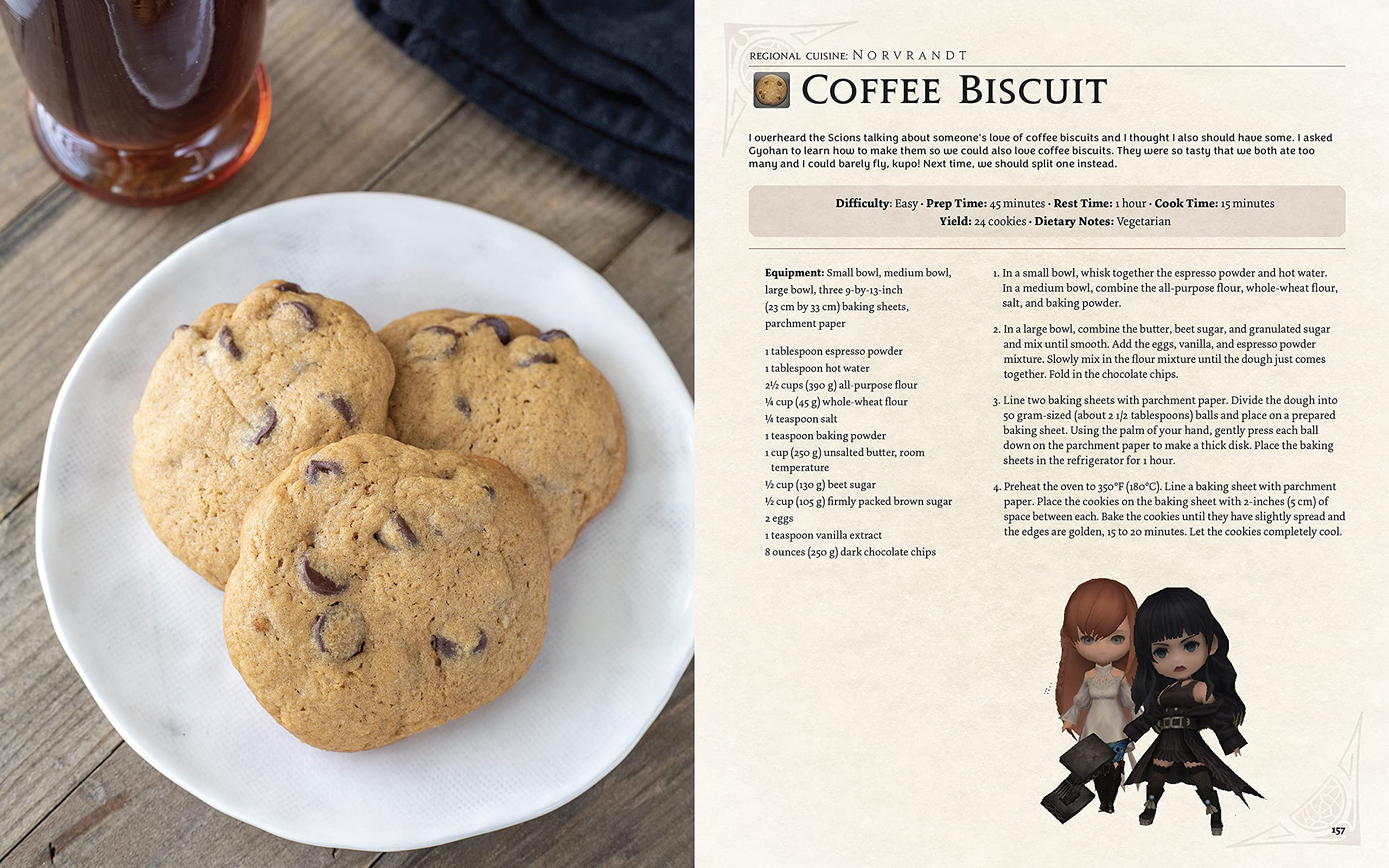 Coffee Biscuits from Final Fantasy XIV r/bingingwithbabish